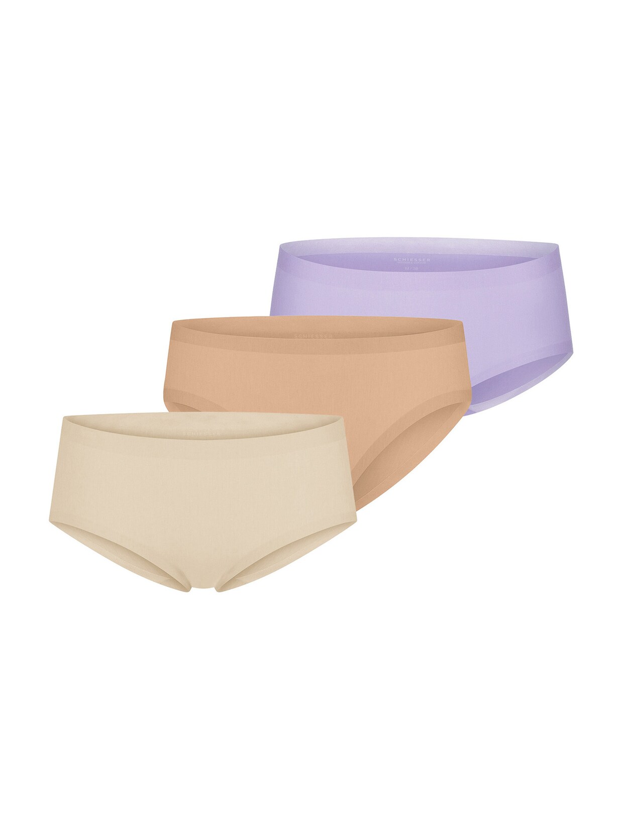 Schiesser Damen Panty Invisible Cotton 3er Pack