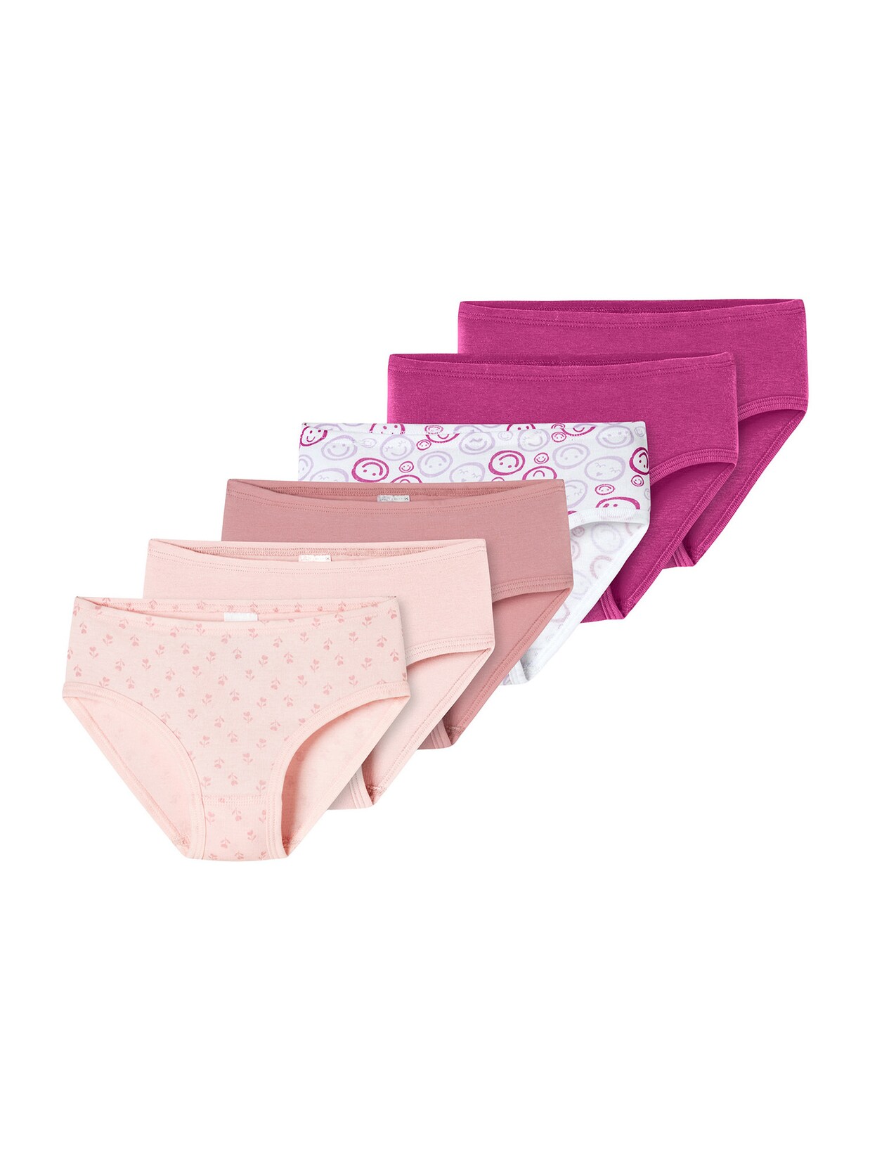 Schiesser Mädchen Slip Fine Rib Multi 6er Pack