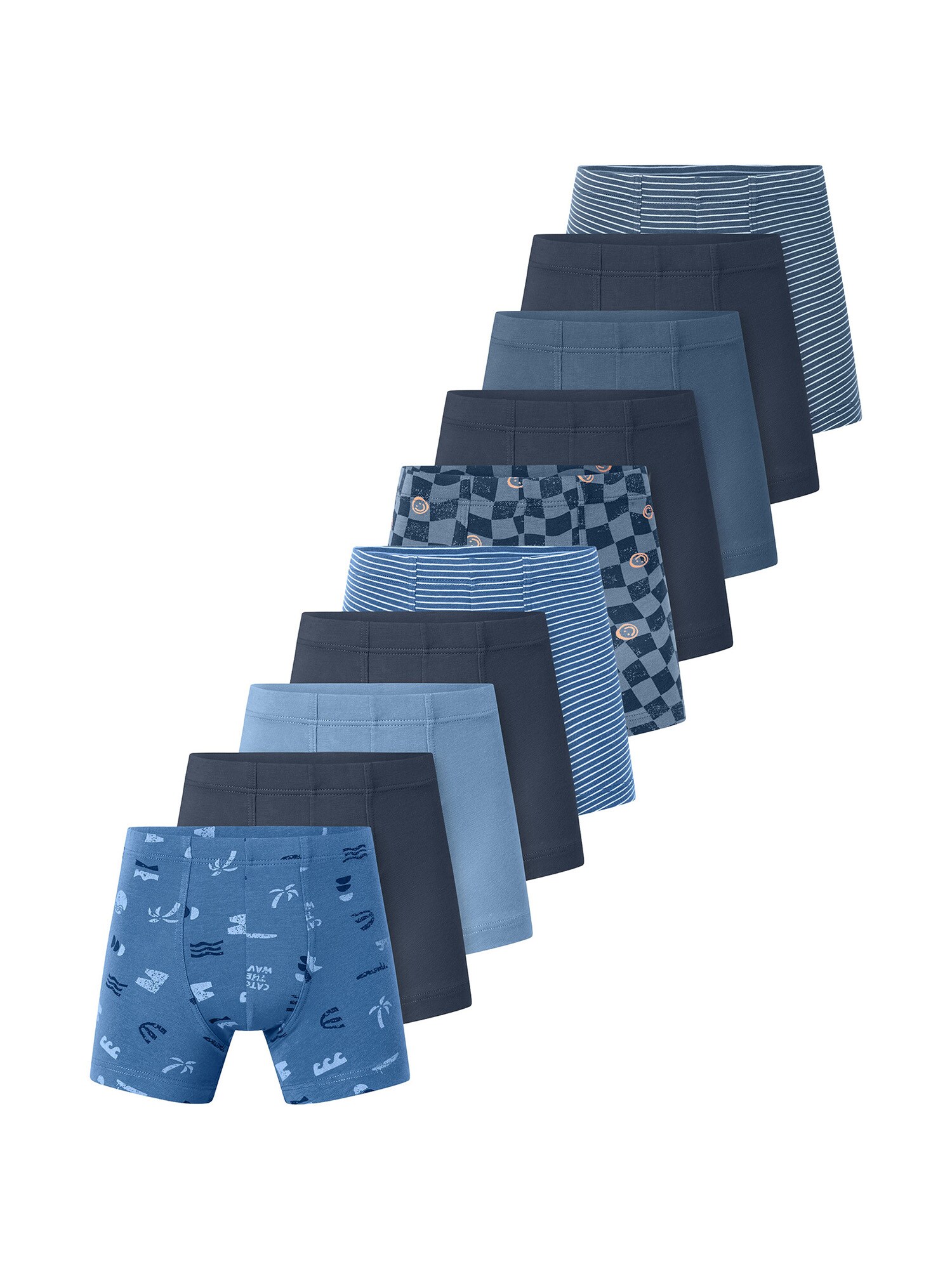 Schiesser Jungen Trunk 955 Multi 10er Pack - Bild 1