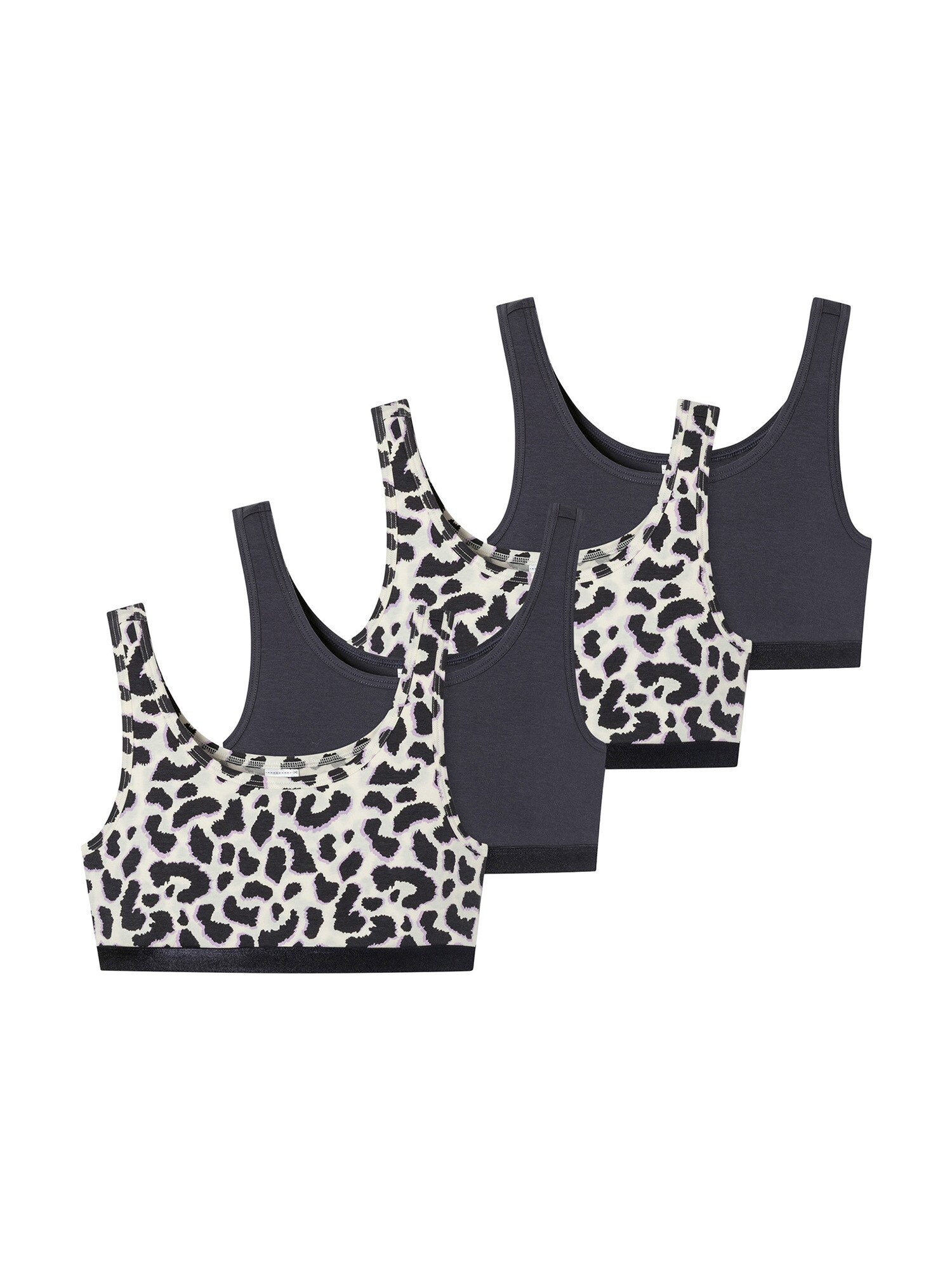 Schiesser M&auml;dchen Bustier 955 Multi 4er Pack - Bild 1