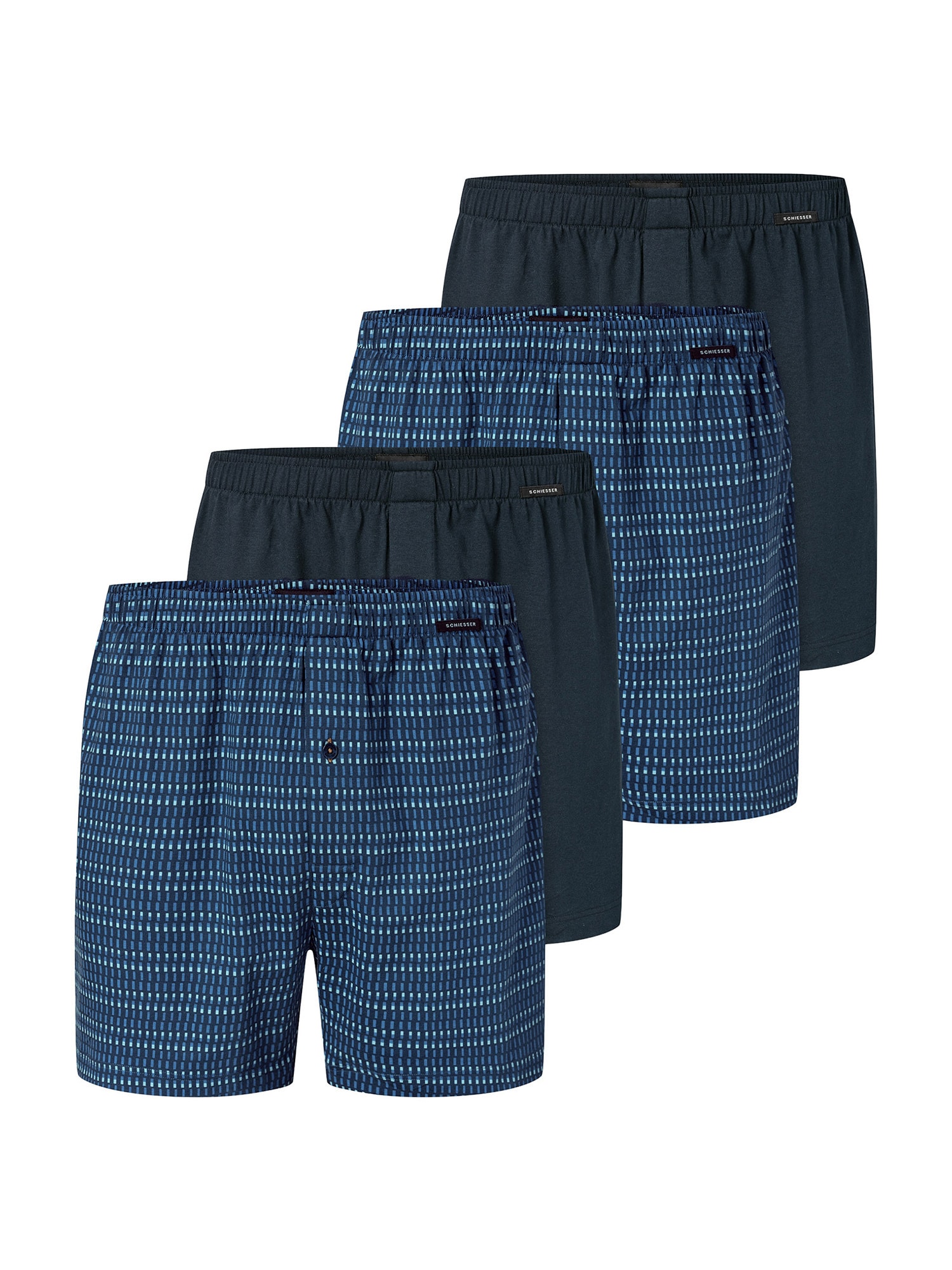 Schiesser Herren Boxer Multi 4er Pack - Bild 1