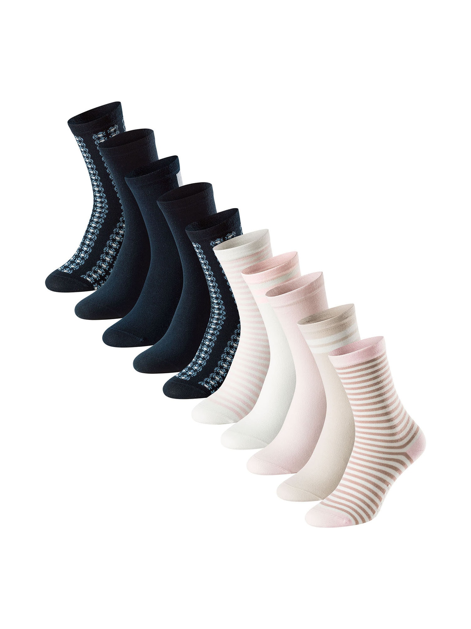 Schiesser Damen Freizeitsocken Bluebird 10er Pack - Bild 1