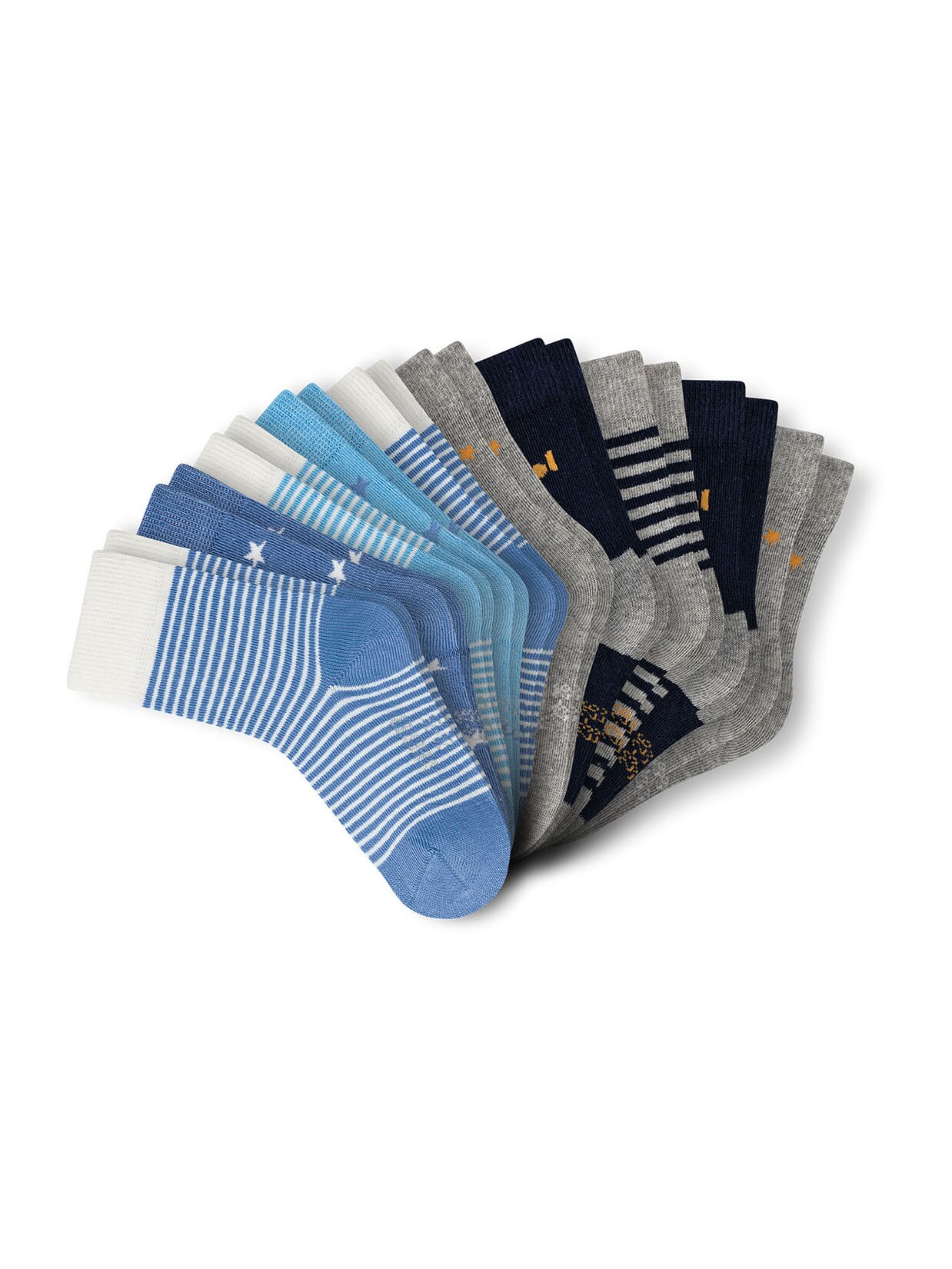 Schiesser Damen Freizeitsocken Legwear Kids 10er Pack