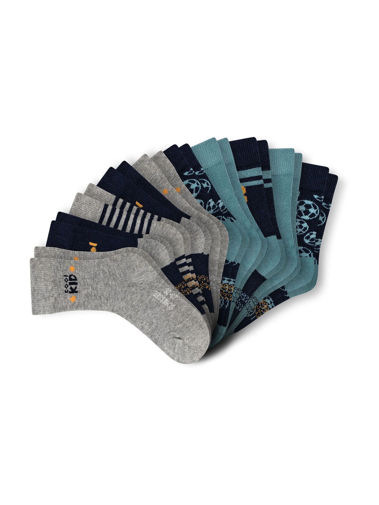 Schiesser Damen Freizeitsocken Legwear Kids 10er Pack
