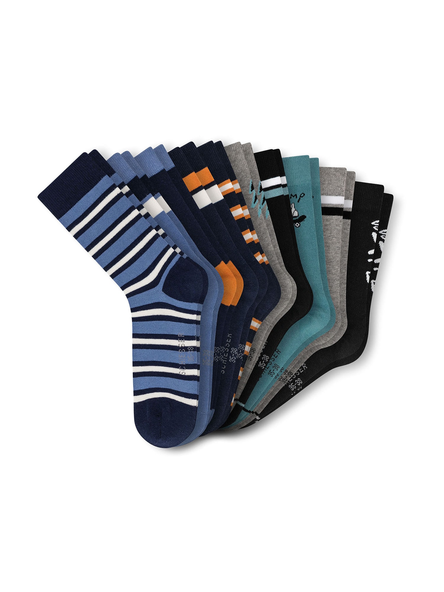 Schiesser Jungen Freizeitsocken Legwear Teens 10er Pack - Bild 1