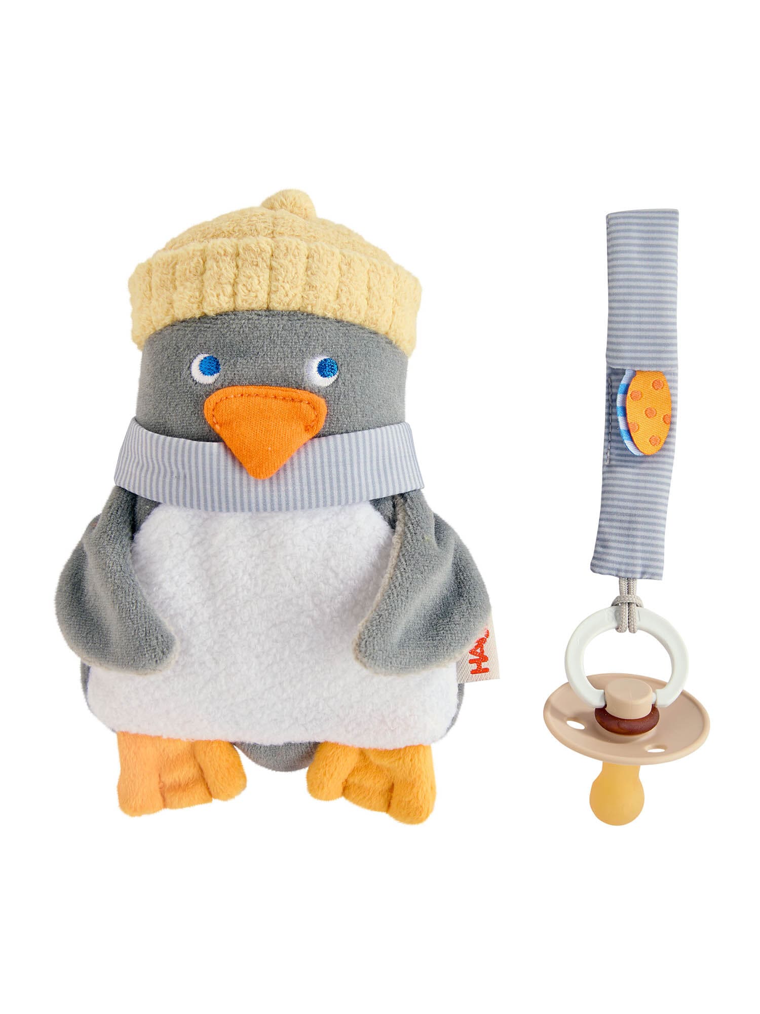 HABA Unisex Greifspielzeug Schnullertier Pinguin 1er Pack - Bild 1