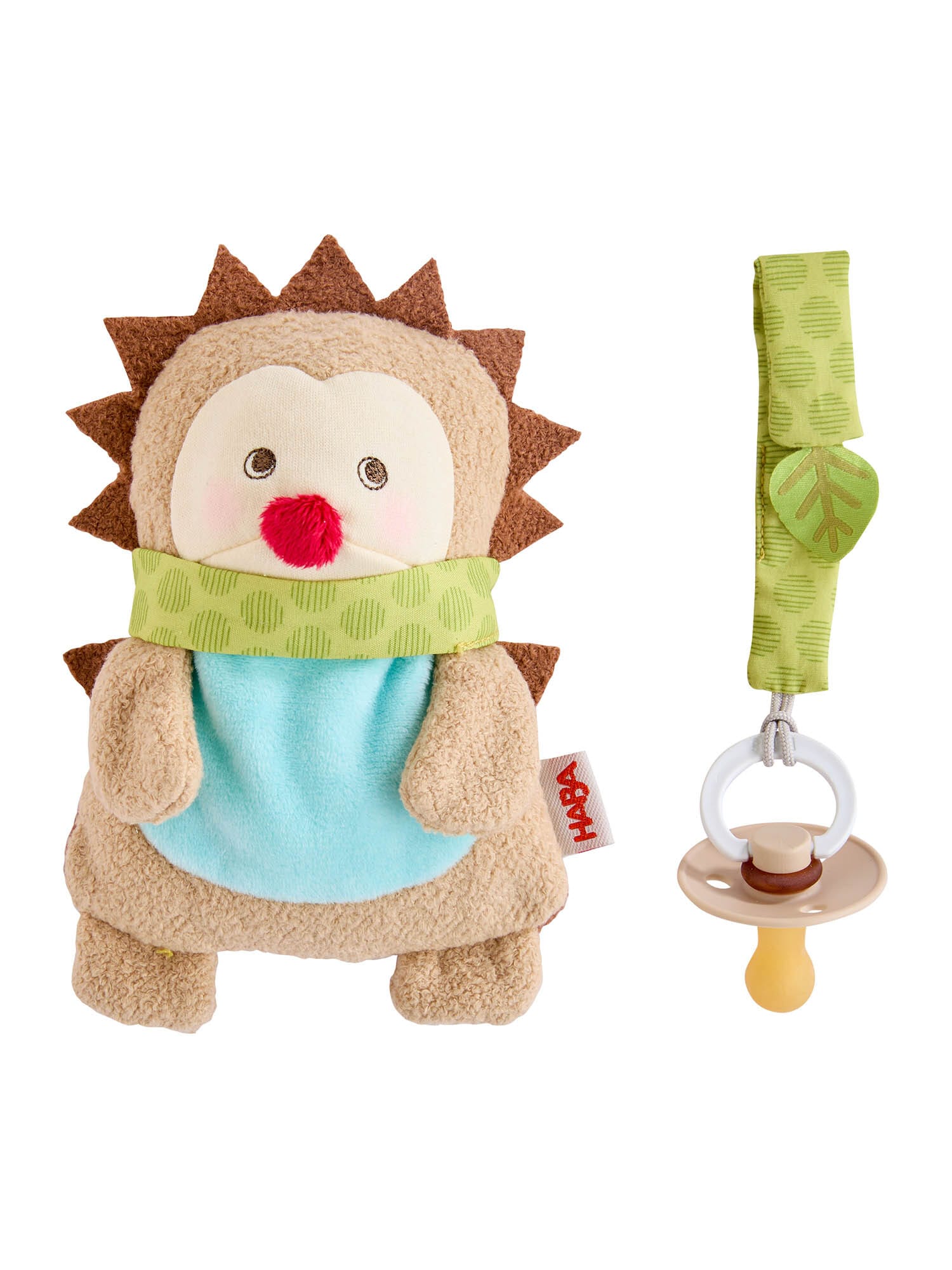 HABA Unisex Greifspielzeug Schnullertier Igel 1er Pack - Bild 1