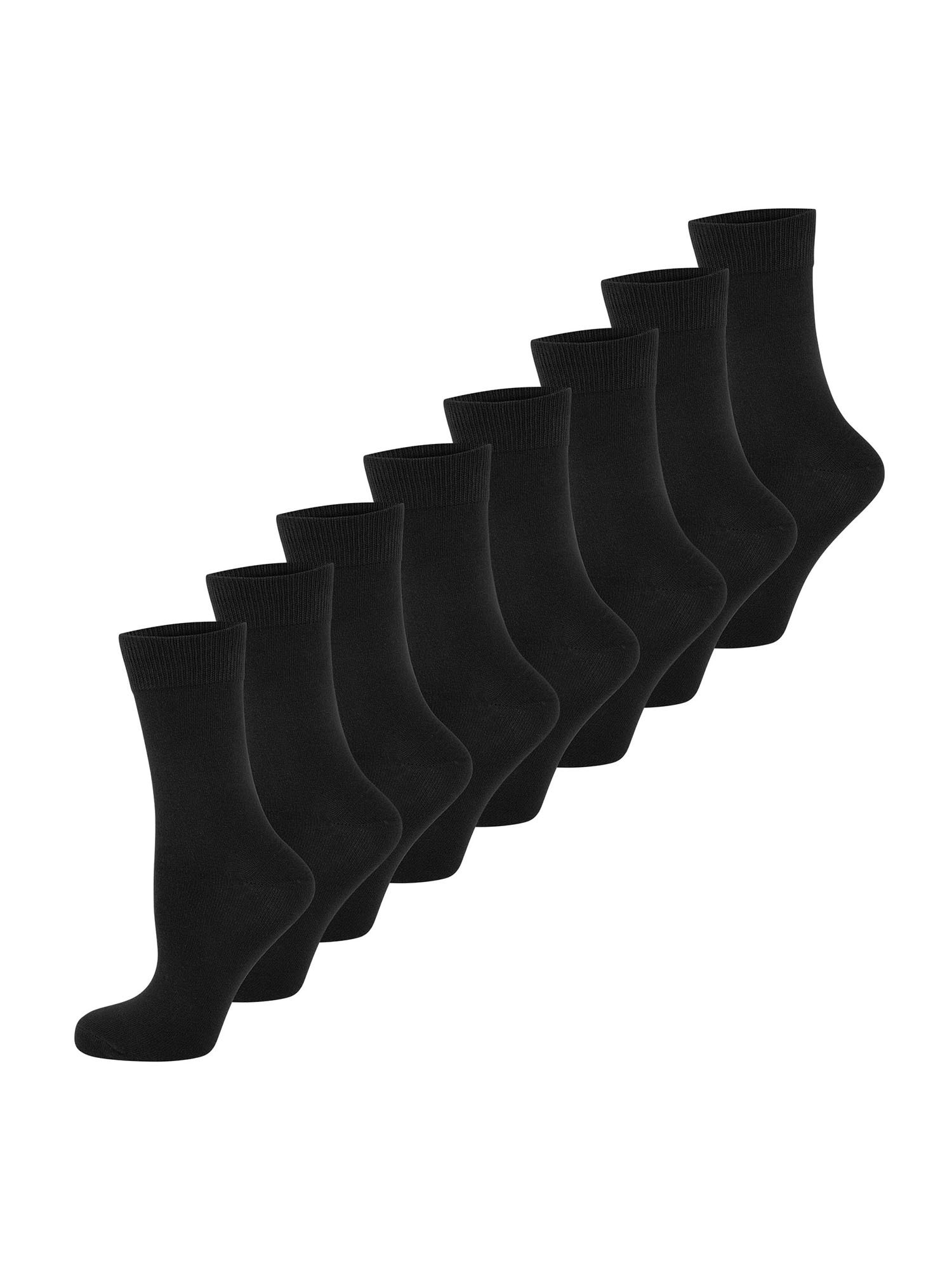 NUR DIE Damen Basicsocken Classic Komfortbund 8er Pack - Bild 1