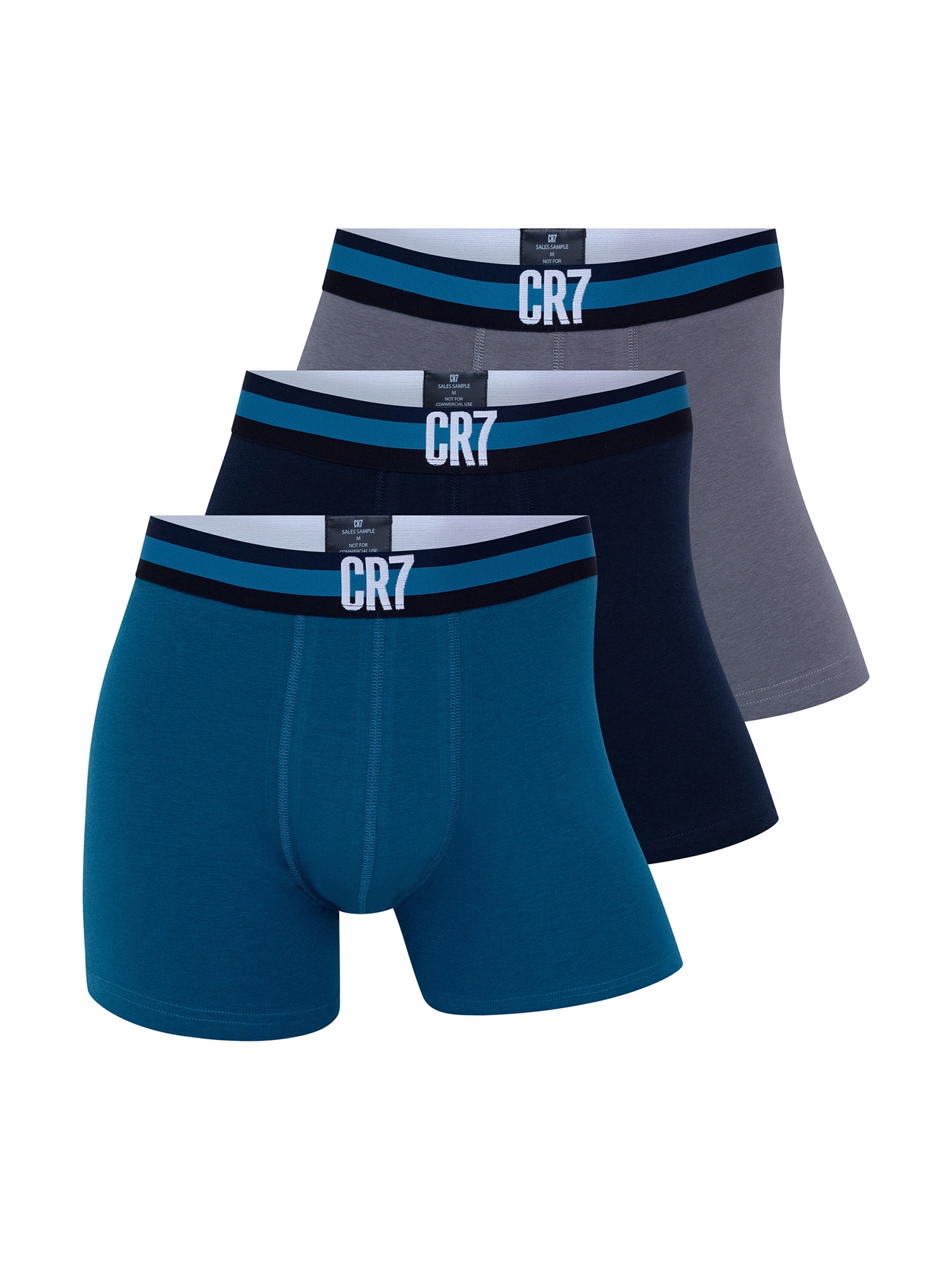 CR7 Cristiano Ronaldo Herren Trunk BASIC 3er Pack - Bild 1