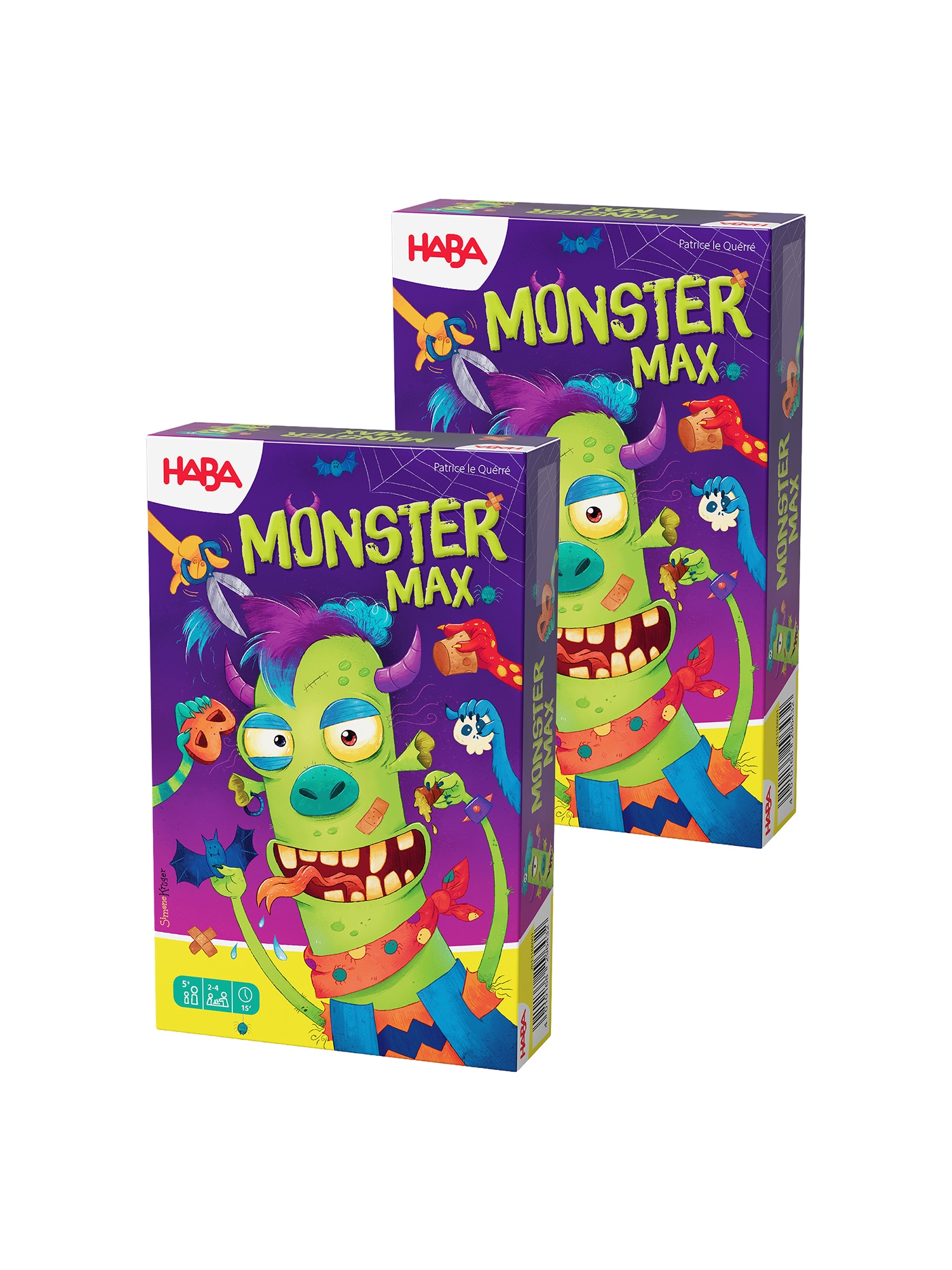 HABA Unisex Spiel Monster Max 2er Pack - Bild 1