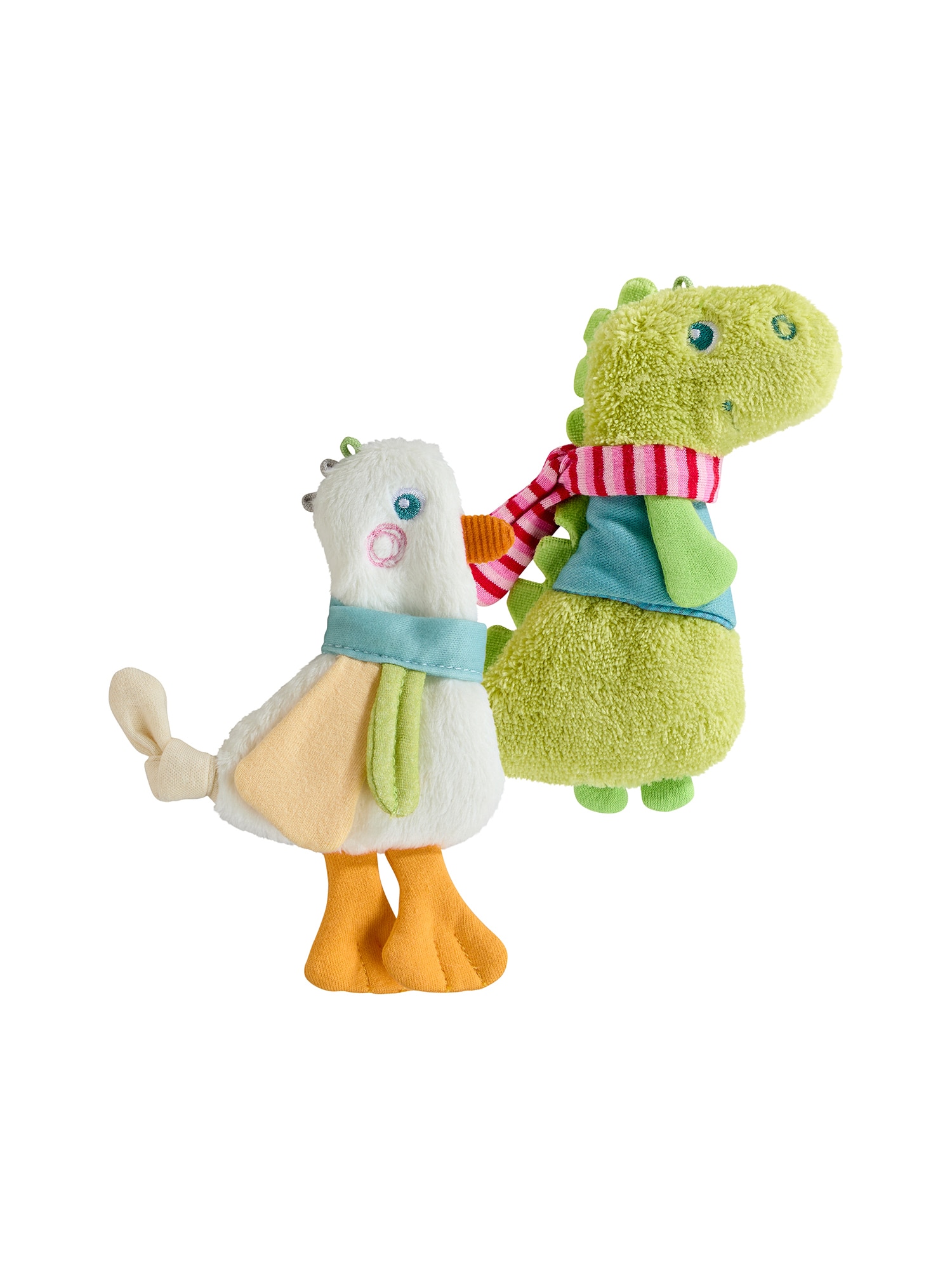HABA Unisex Greifspielzeug Entdecker-Set Gans und Dino 2er Pack - Bild 1