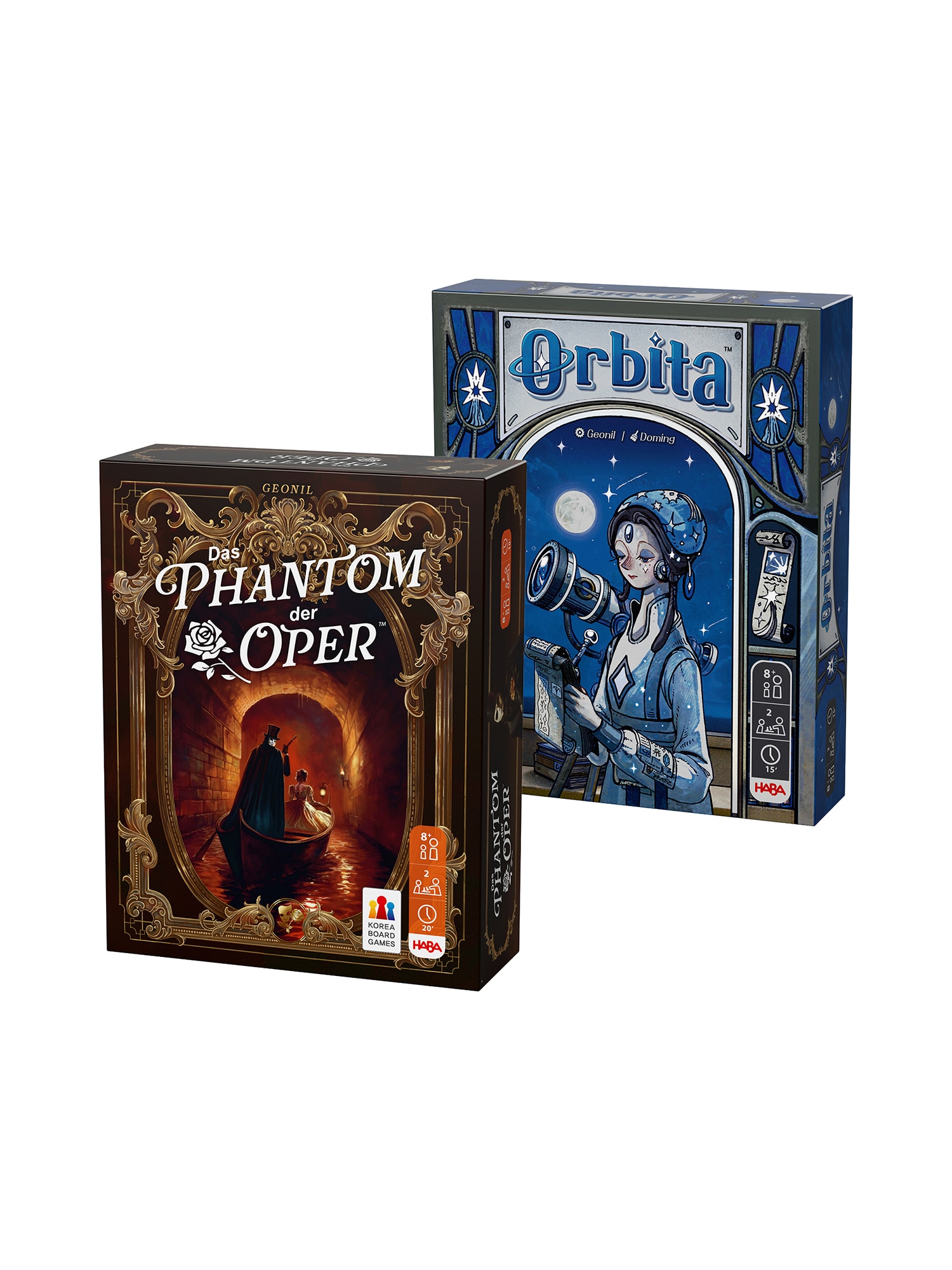 HABA Unisex Spiel Karten-Duo Phantom & Orbita 2er Pack - Bild 1