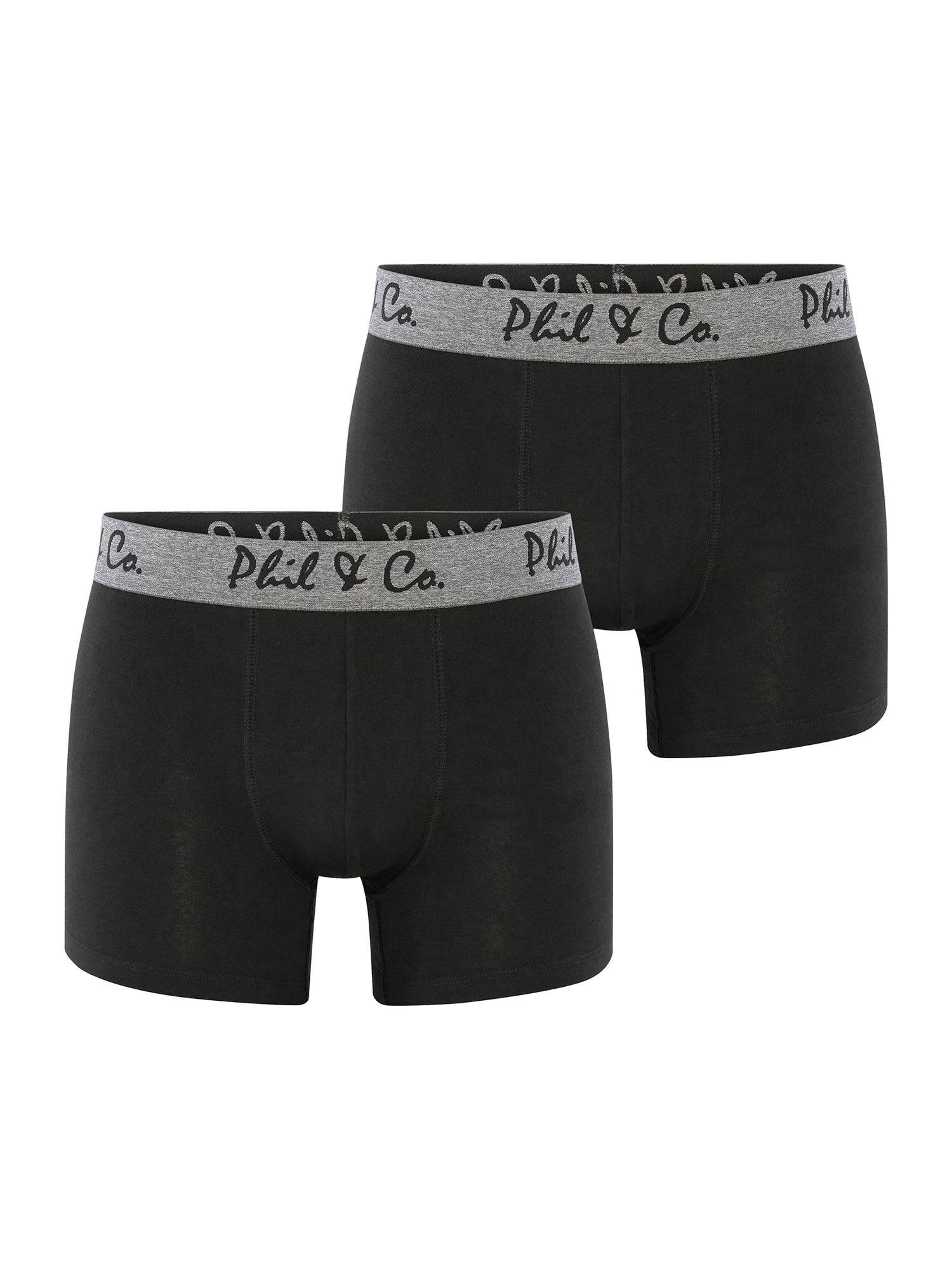 Phil & Co. Berlin Herren Retroshorts 2-Pack Jersey 2er Pack - Bild 1