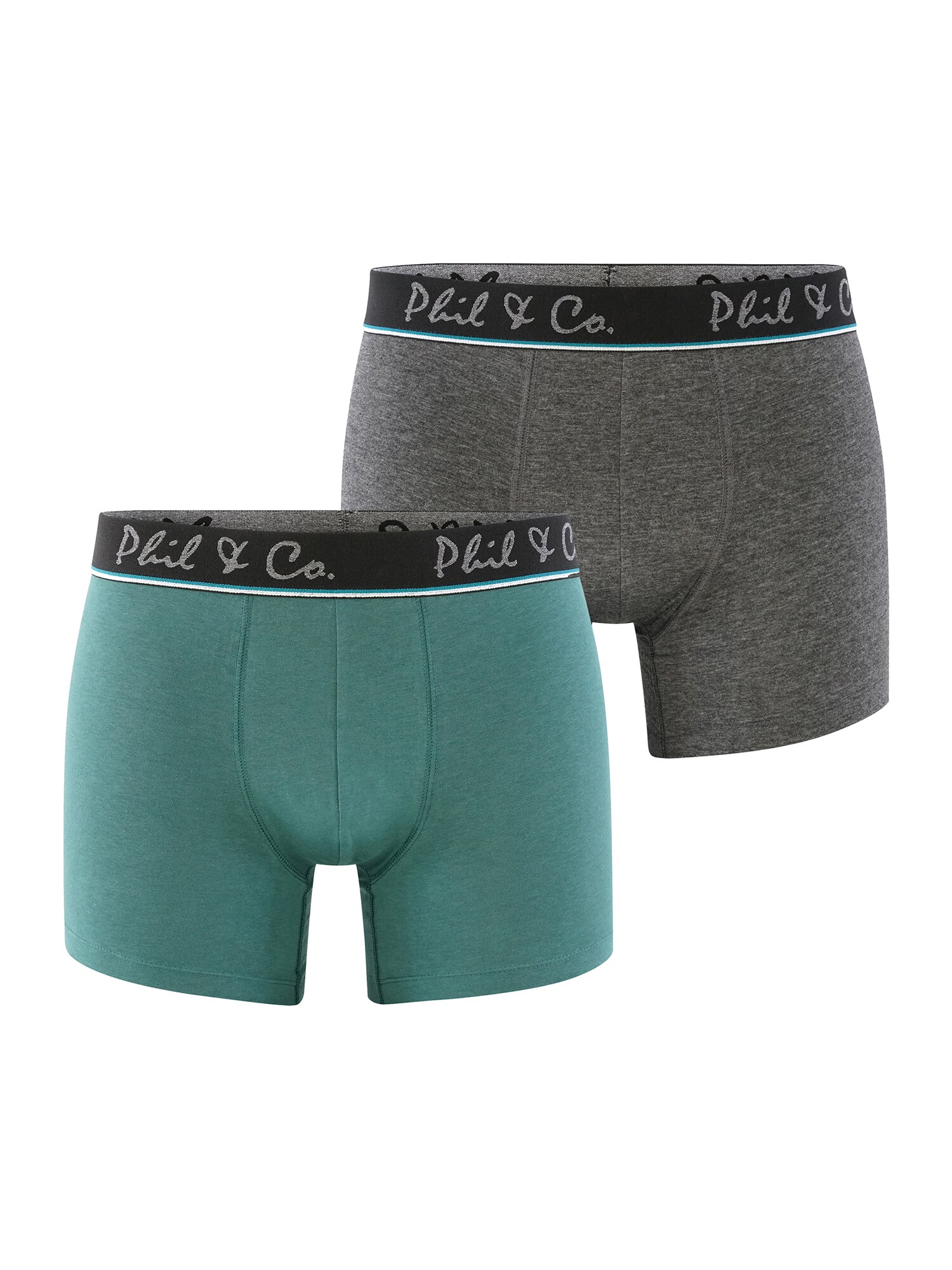 Phil & Co. Berlin Herren Retroshorts 2-Pack Jersey 2er Pack - Bild 1