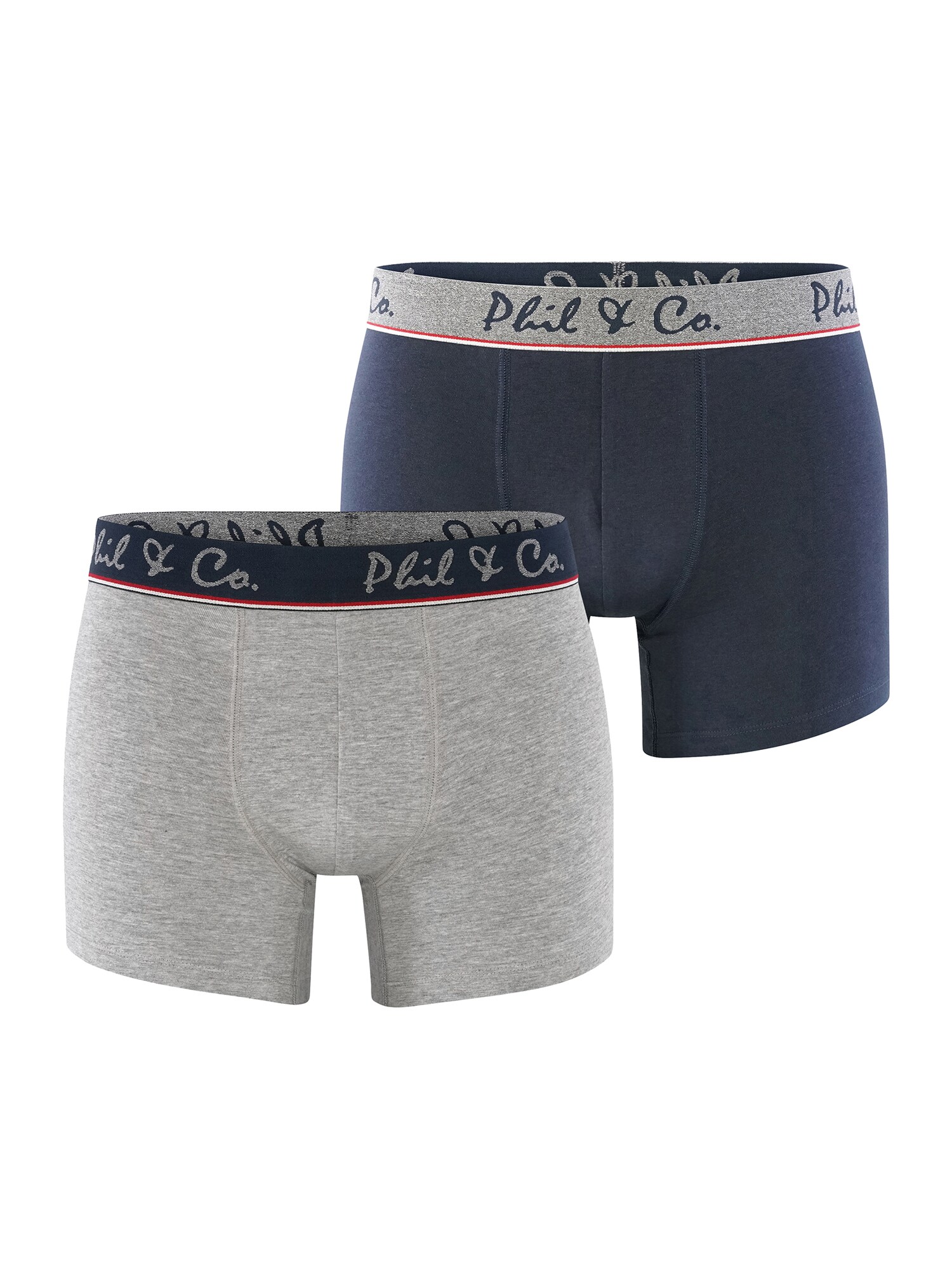 Phil & Co. Berlin Herren Retroshorts 2-Pack Jersey 2er Pack - Bild 1