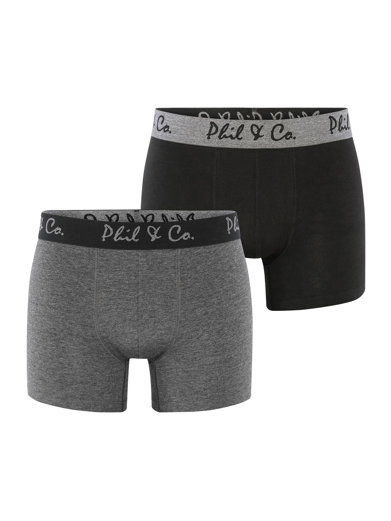 Phil & Co. Berlin Herren Retroshorts 2-Pack Jersey 2er Pack - Bild 1