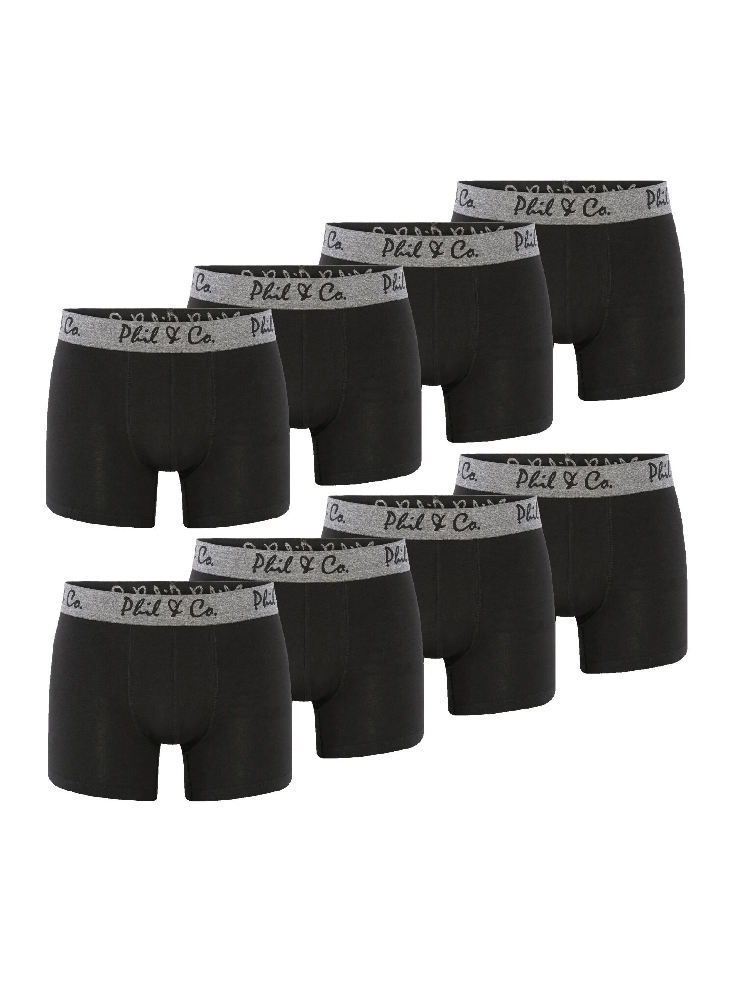 Phil & Co. Berlin Herren Retroshorts 8-Pack Jersey 8er Pack - Bild 1
