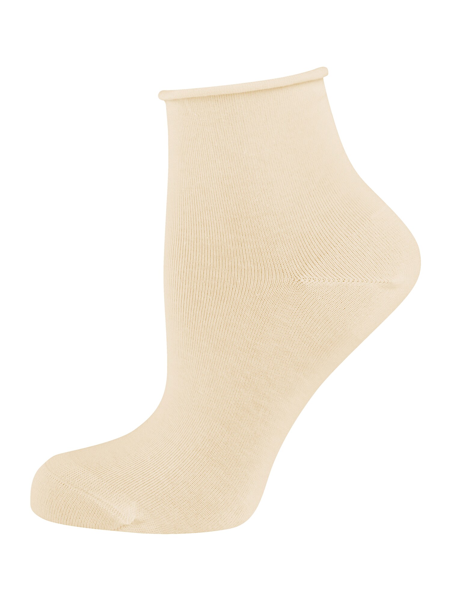 NUR DIE Damen Freizeitsocken 2er-Pack Bio Baumwolle mit Rollbund 2er Pack - Bild 1