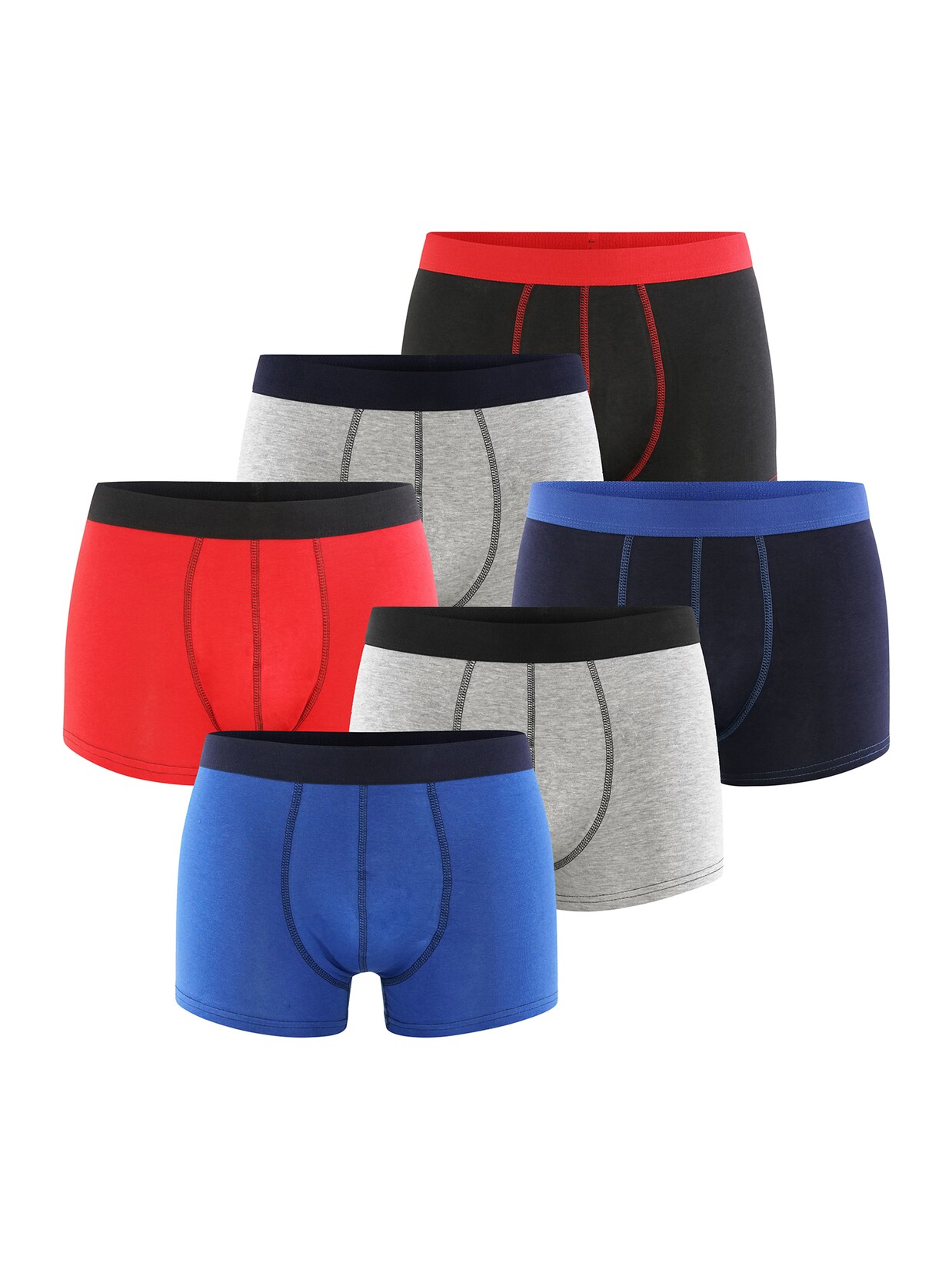 MG-1 Herren Retro Pants Horizontal 6er Pack | 04051208025735