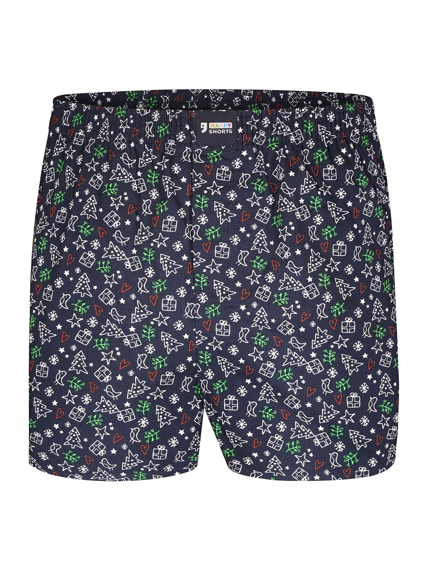 Happy Shorts Herren Boxershorts Weihnachts Motive 1er Pack - Bild 1