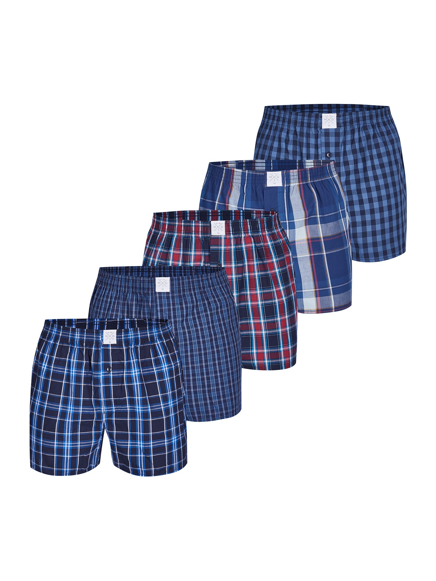 MG-1 Herren Boxer Classic Set 5er Pack - Bild 1