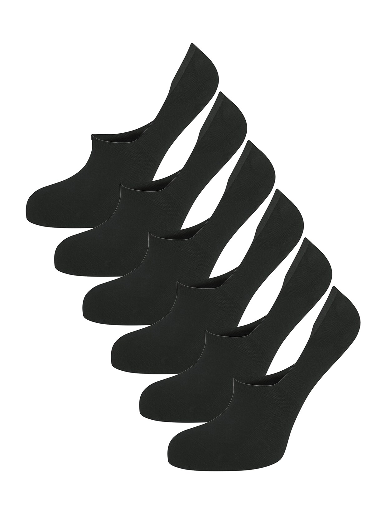 NUR DIE Damen Füßlinge Bambus 6er Pack | 04251462338613