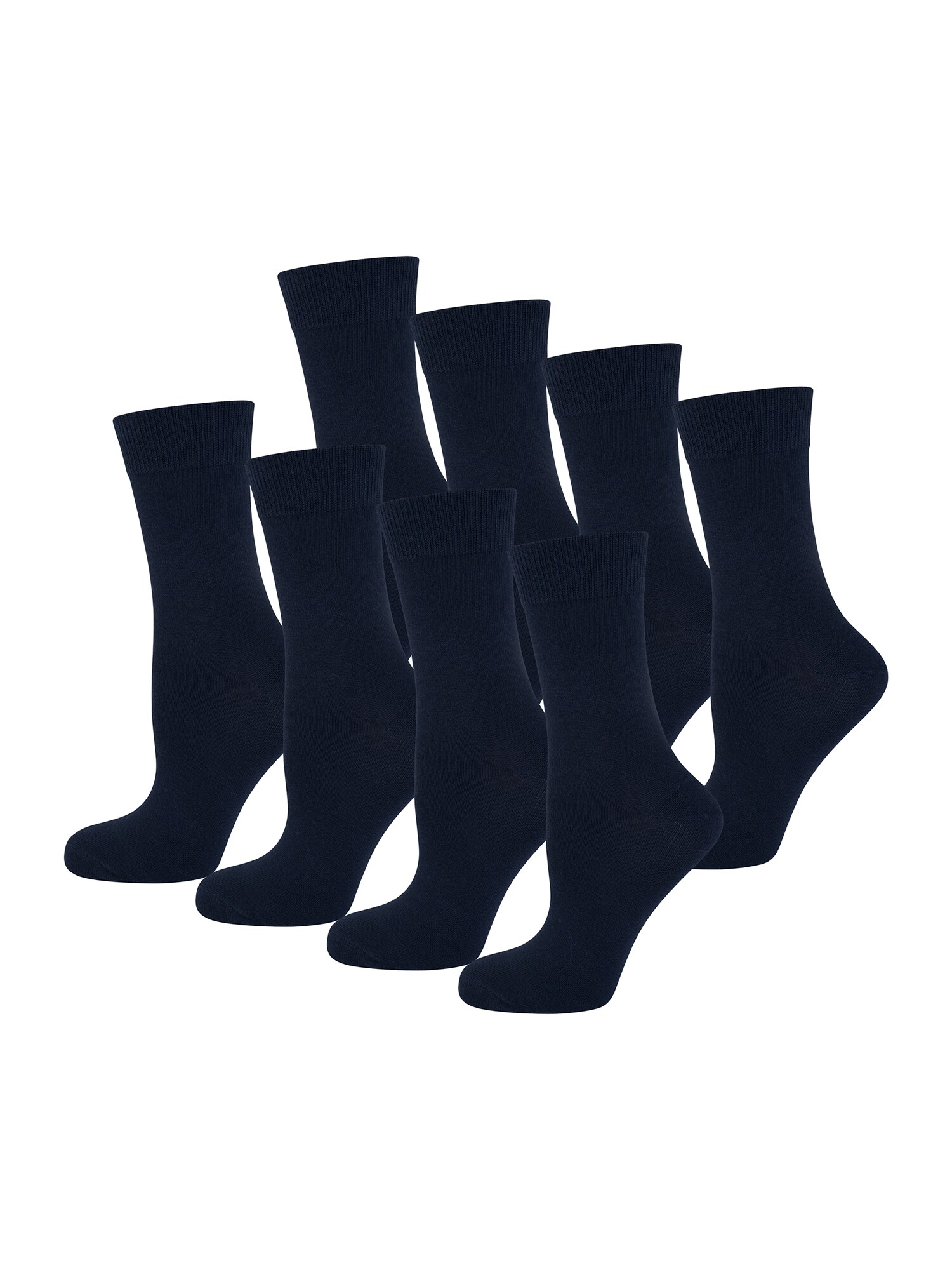 NUR DIE Damen Freizeitsocken Classic Baumwolle 8er Pack - Bild 1