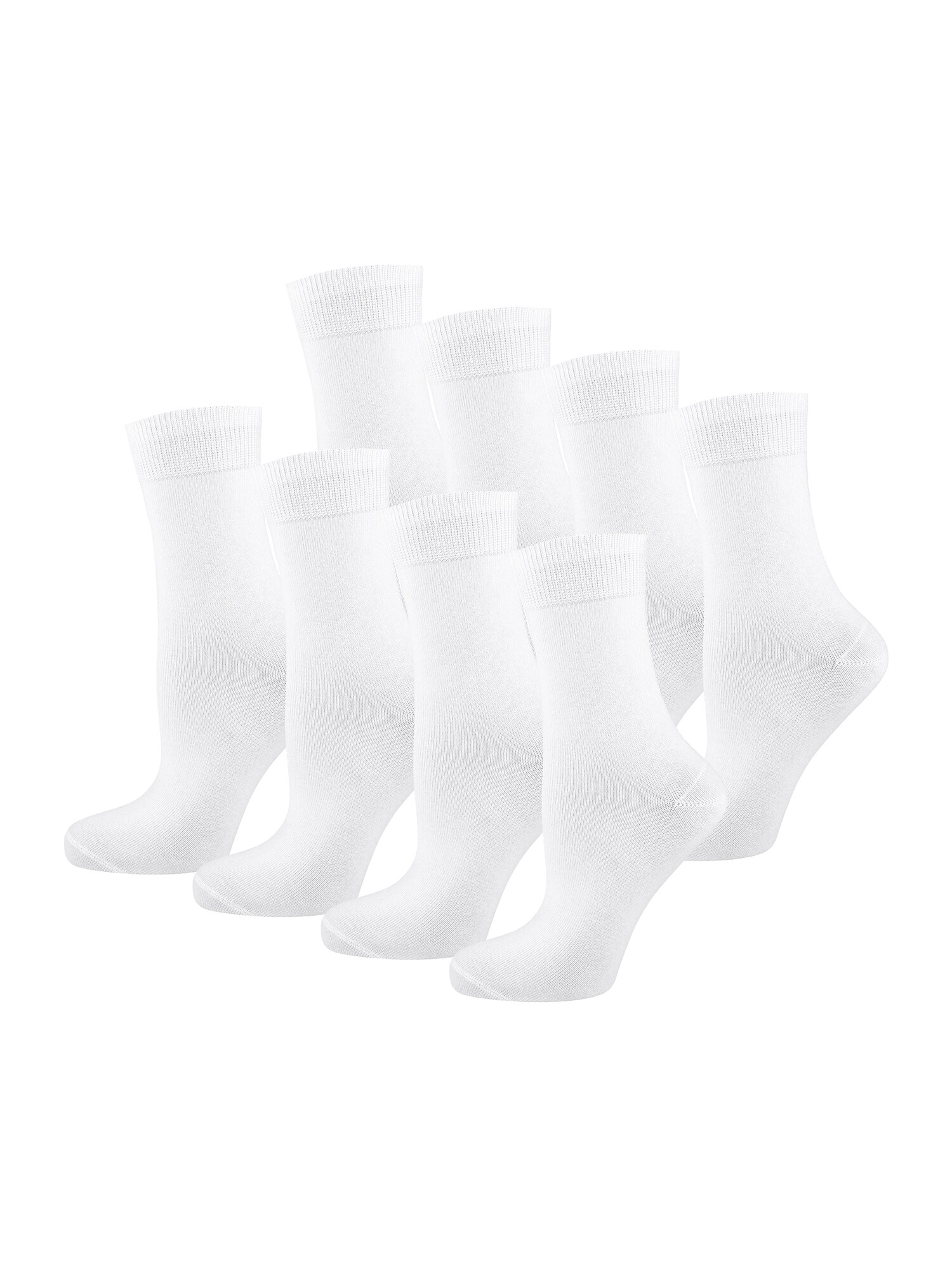 NUR DIE Damen Freizeitsocken Classic Baumwolle 8er Pack - Bild 1