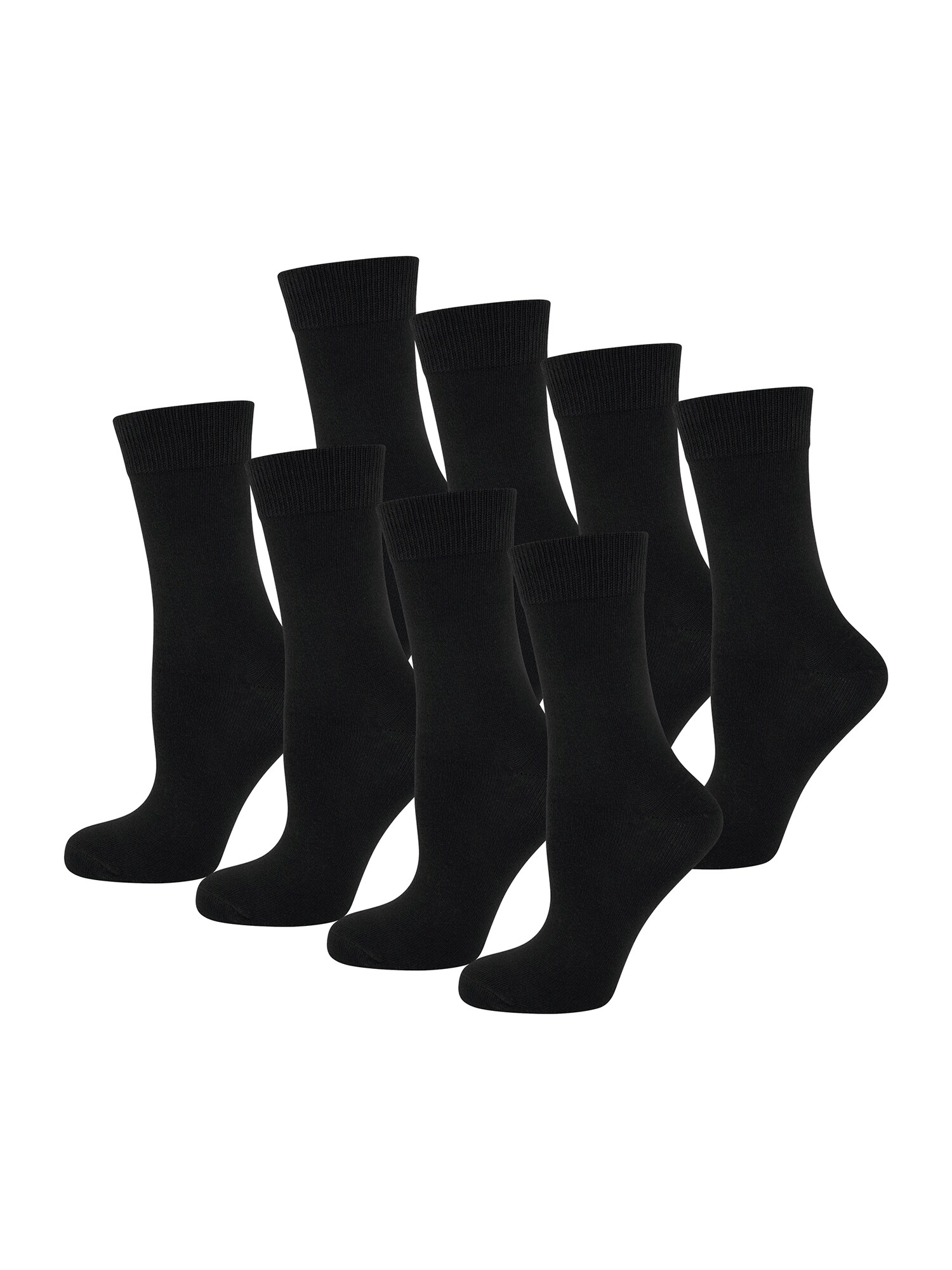 NUR DIE Damen Freizeitsocken Classic Baumwolle 8er Pack - Bild 1