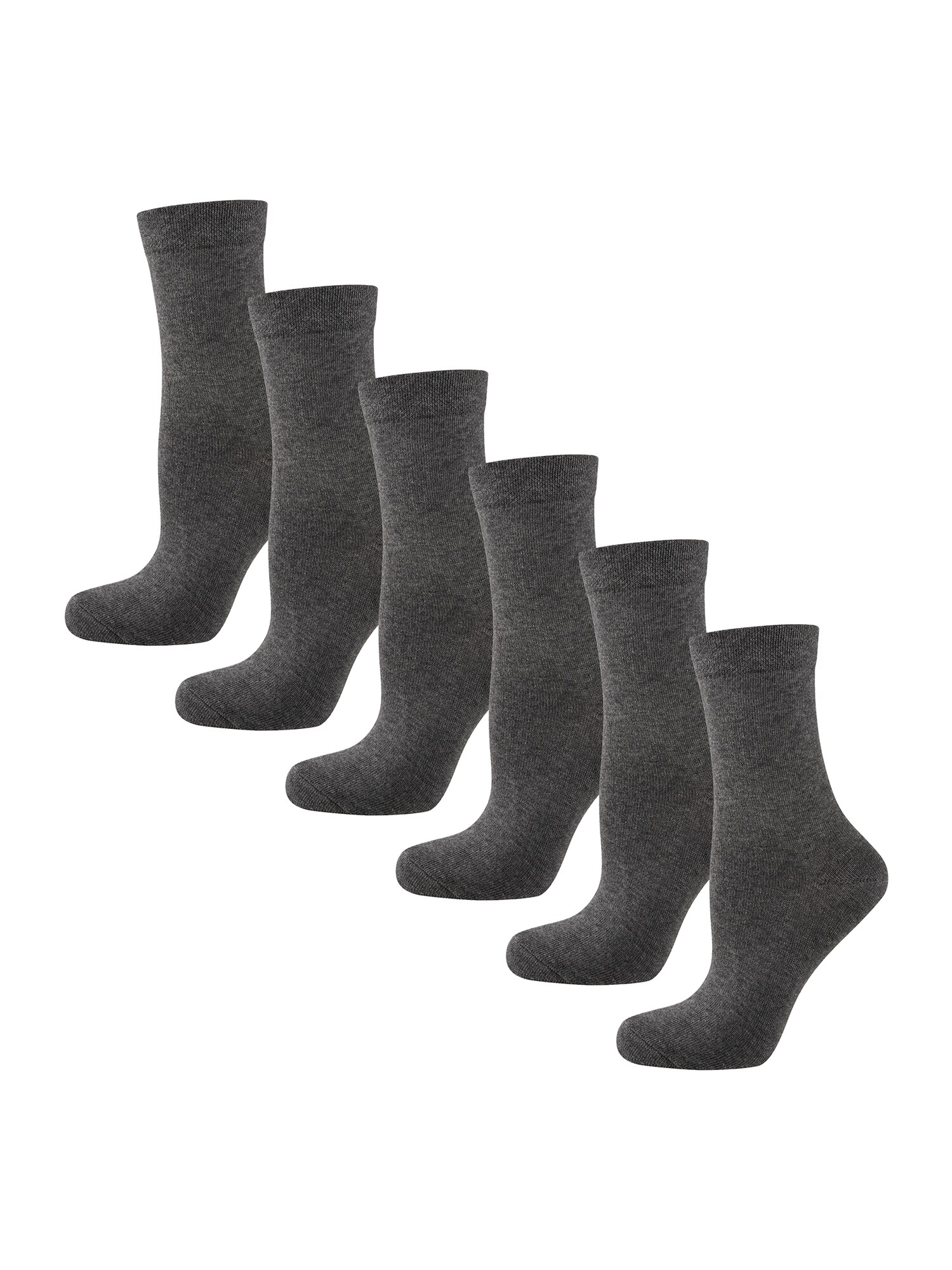 NUR DIE Damen Freizeitsocken Ohne Gummi 6er Pack - Bild 1