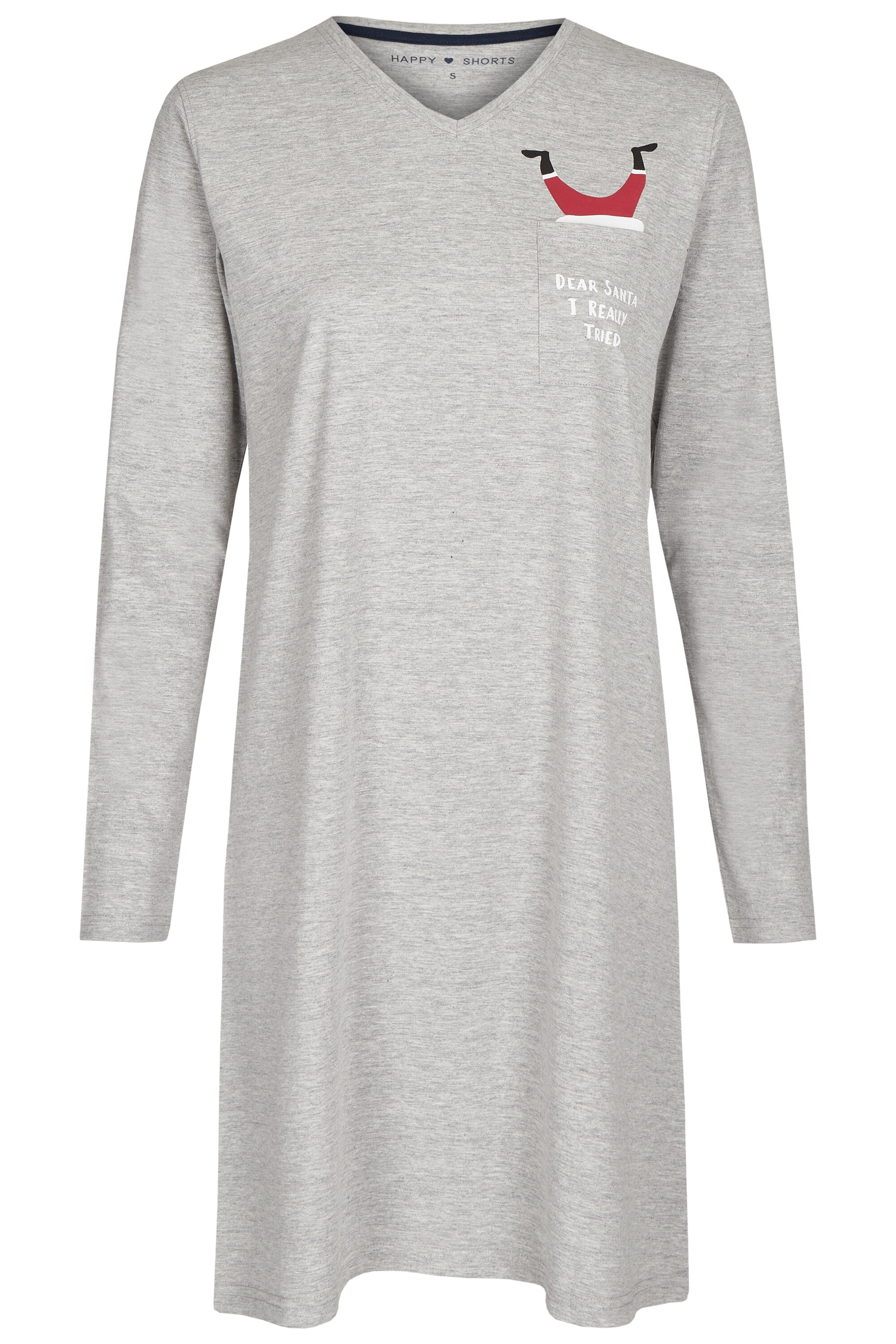 Happy Shorts Damen Nachthemd X-Mas - Bild 1