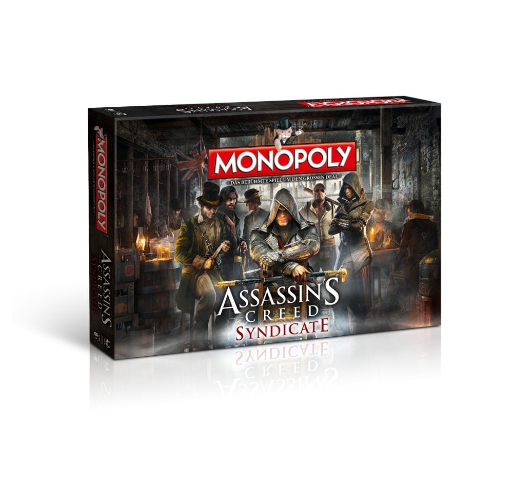 Monopoly Assassin's Creed Syndicate Brettspiel Gesellschaftsspiel Spiel Deutsch - Bild 1