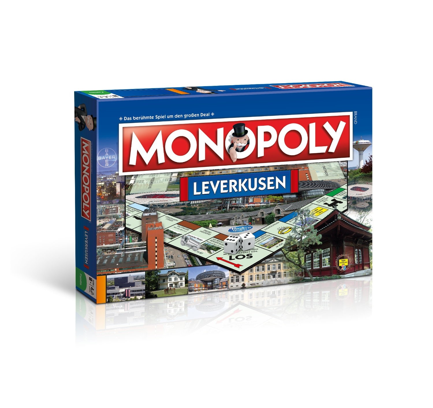Monopoly Leverkusen Stadtedition City Edition Spiel Brettspiel Gesellschaftsspiel - Bild 1