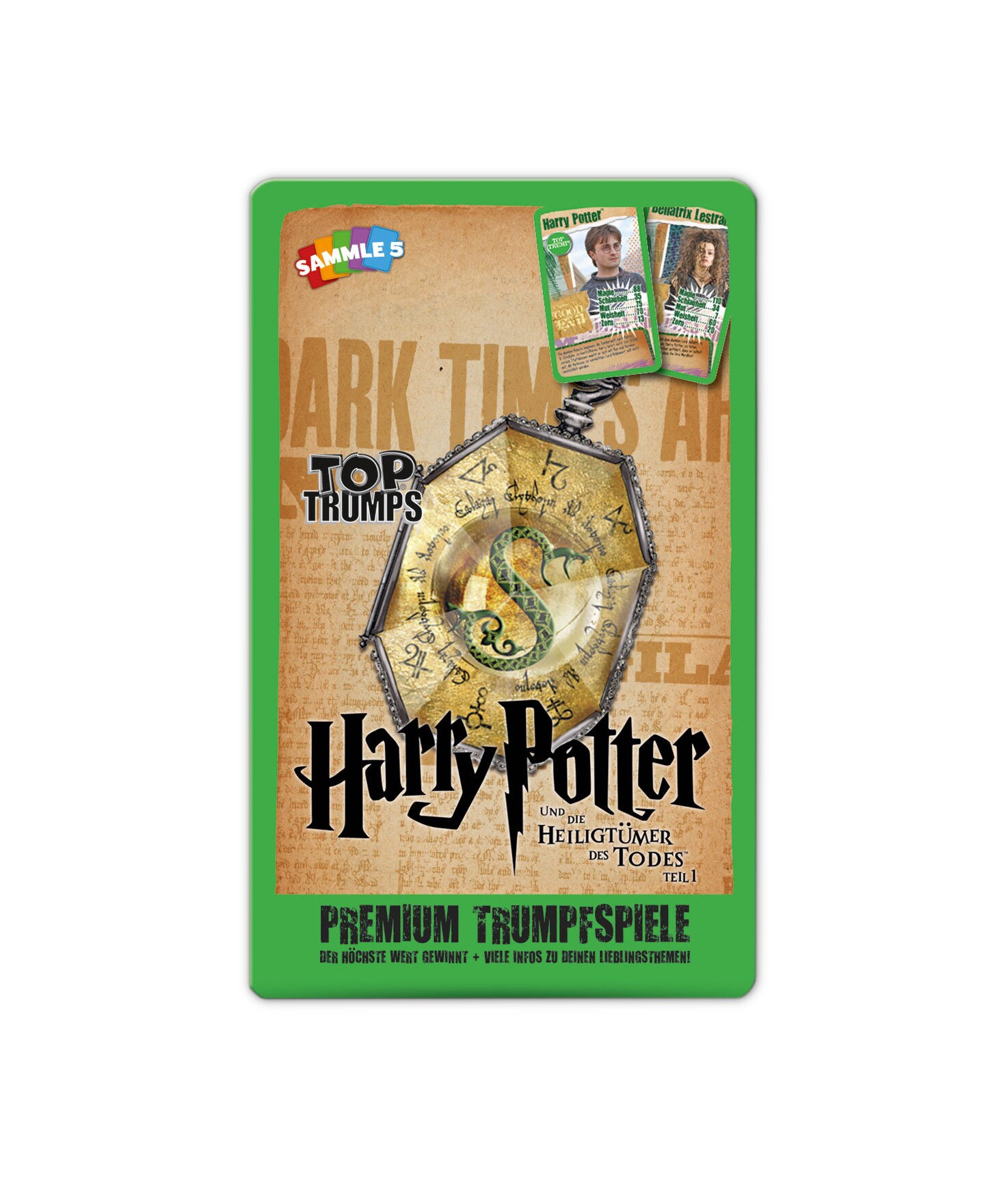 Top Trumps Harry Potter und die Heiligt&uuml;mer des Todes 1 Spiel Quartett Deutsch - Bild 1