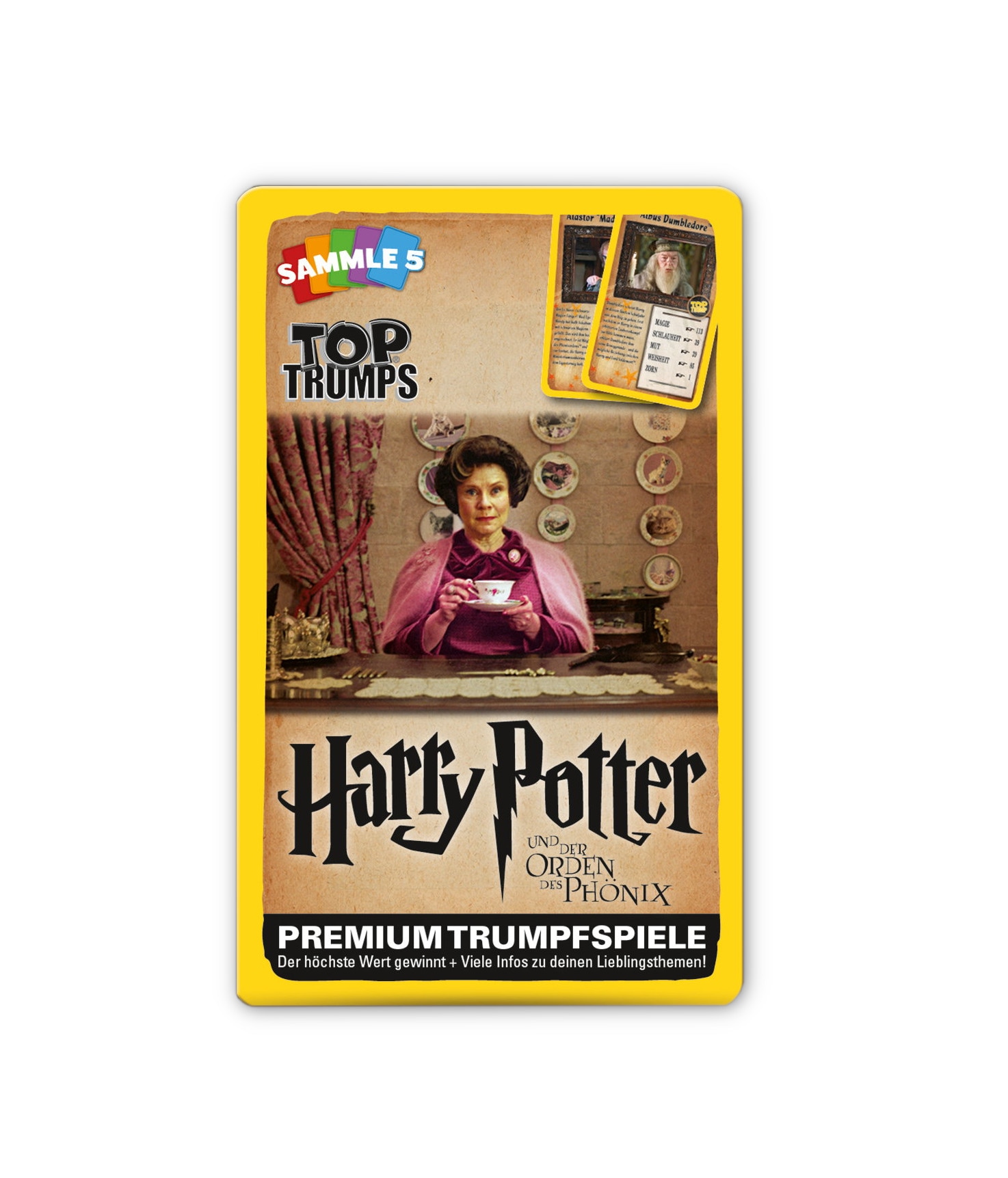 Top Trumps - Harry Potter und der Orden des Ph&ouml;nix Spiel Kartenspiel Quartett - Bild 1
