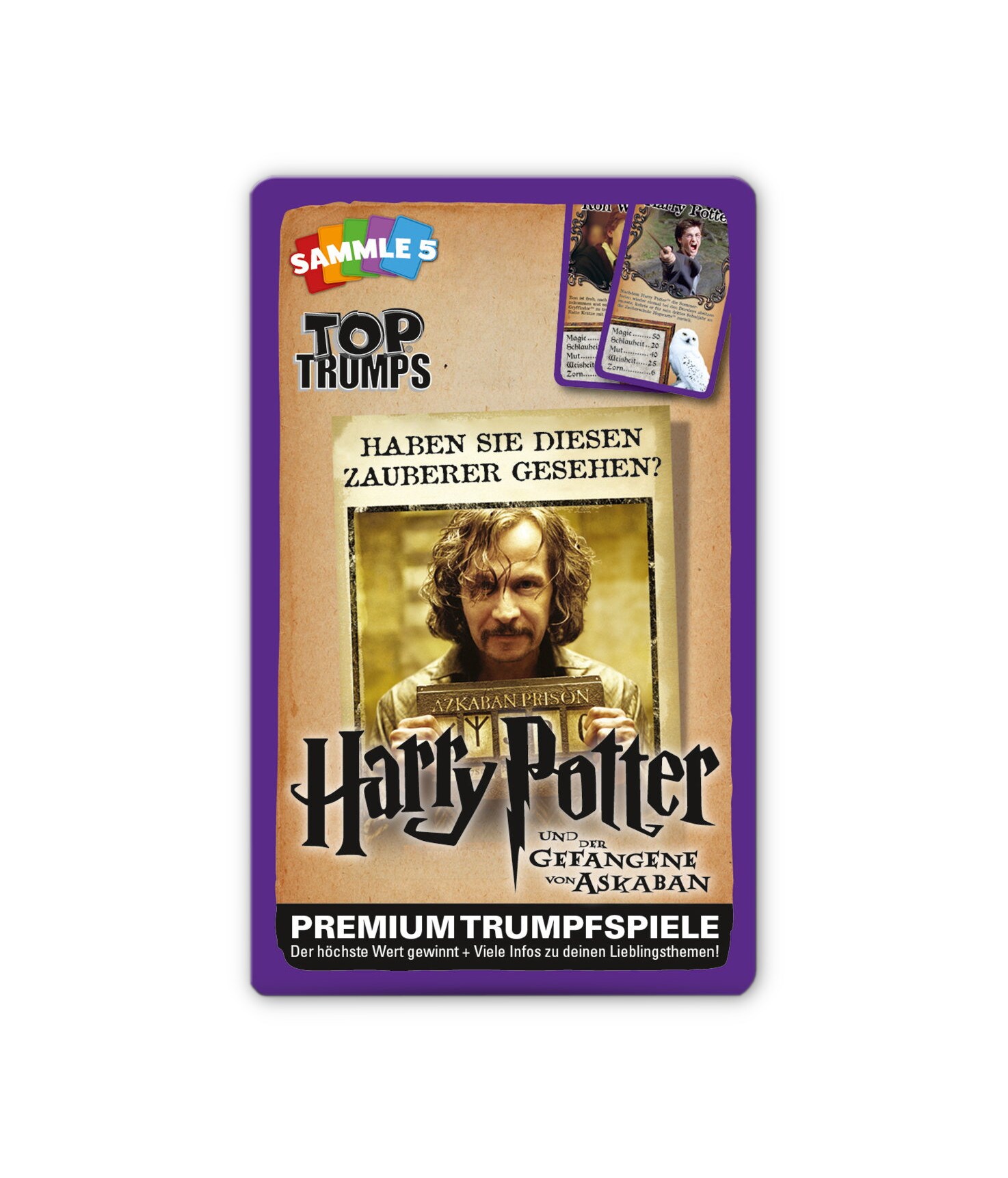 Top Trumps - Harry Potter und der Gefangene von Askaban Spiel Quartett Kartenspiel - Bild 1