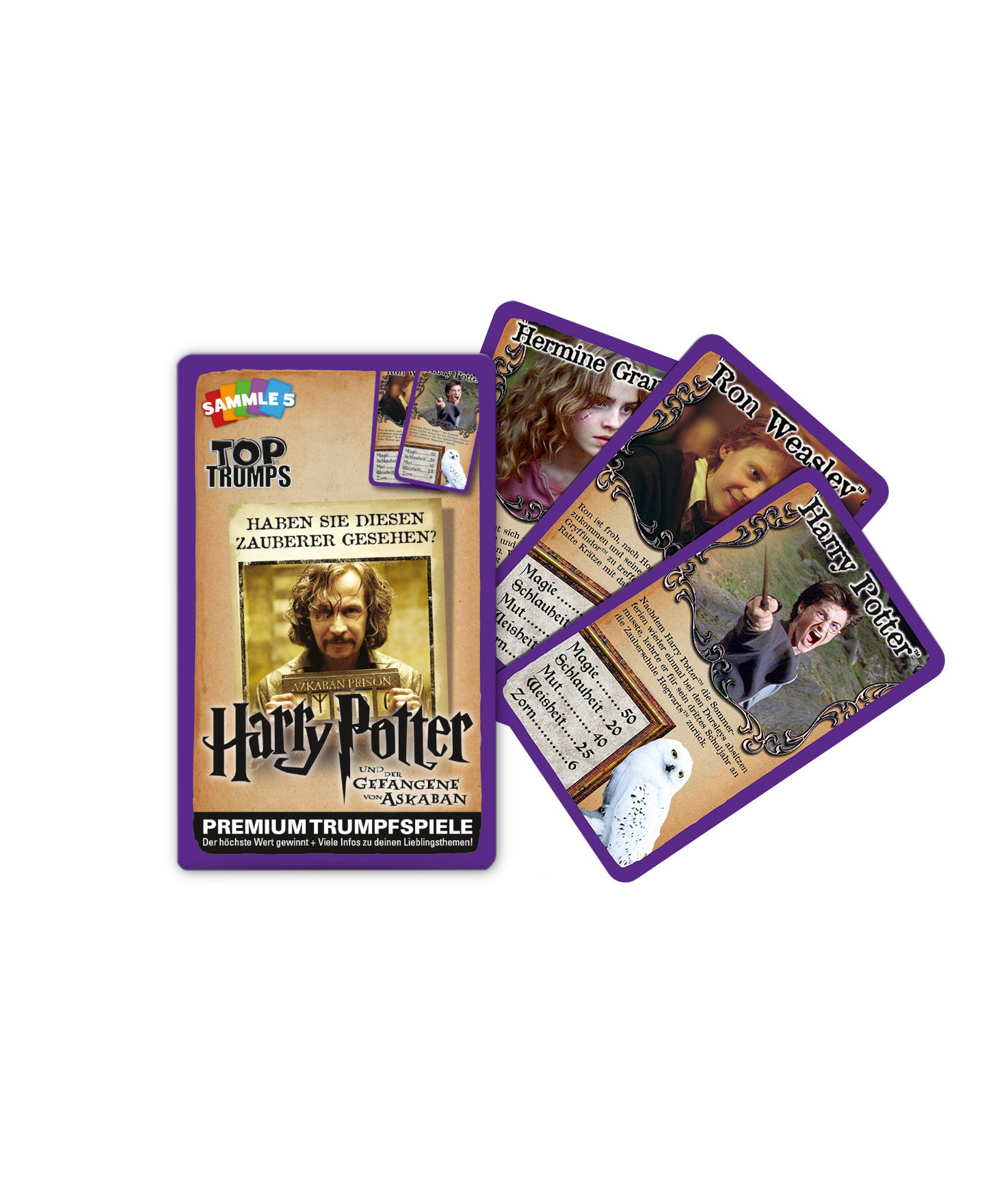 Top Trumps Battle Mat Harry Potter – Brettspiel Mit Spielmatte, Für 2+ Spieler Ab 6 Jahren, Deutsch