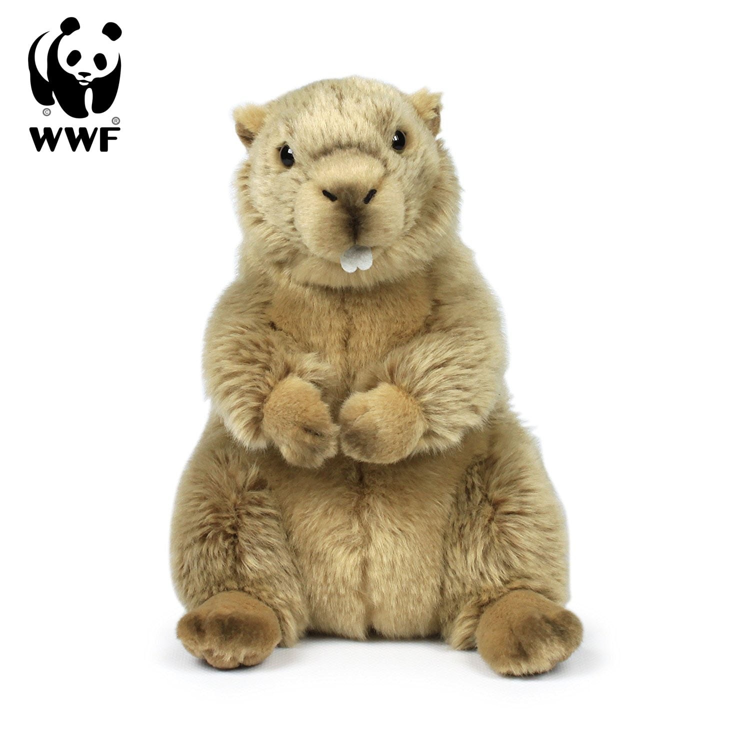 WWF - Pl&uuml;schtier - Murmeltier (23cm) lebensecht Kuscheltier Stofftier - Bild 1