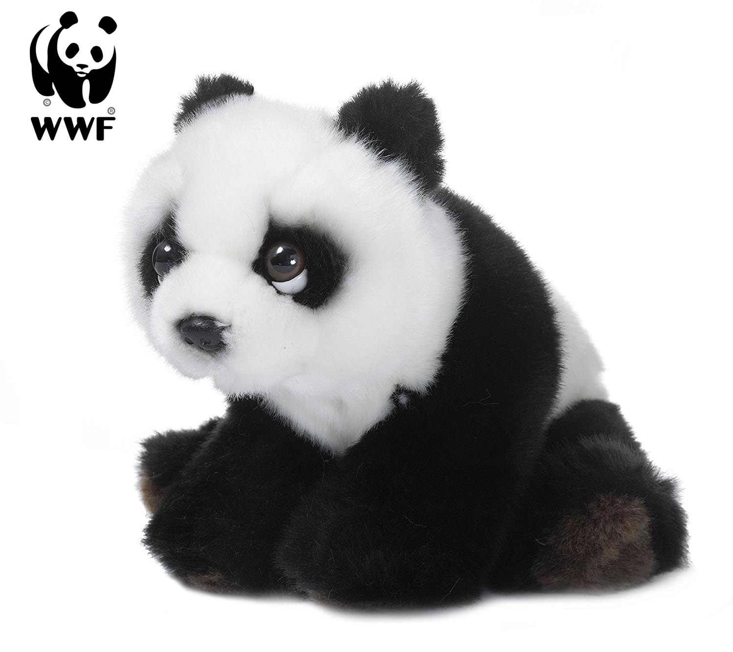 WWF - Pl&uuml;schtier - Pandababy (15cm) lebensecht Kuscheltier Stofftier Pandab&auml;r Panda - Bild 1