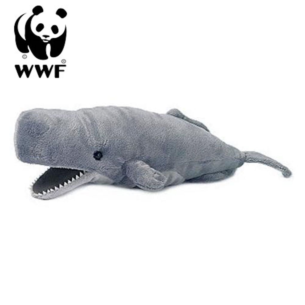 WWF Pl&uuml;schtier Pottwal (28cm) lebensecht Kuscheltier Stofftier Wal Wassertier - Bild 1