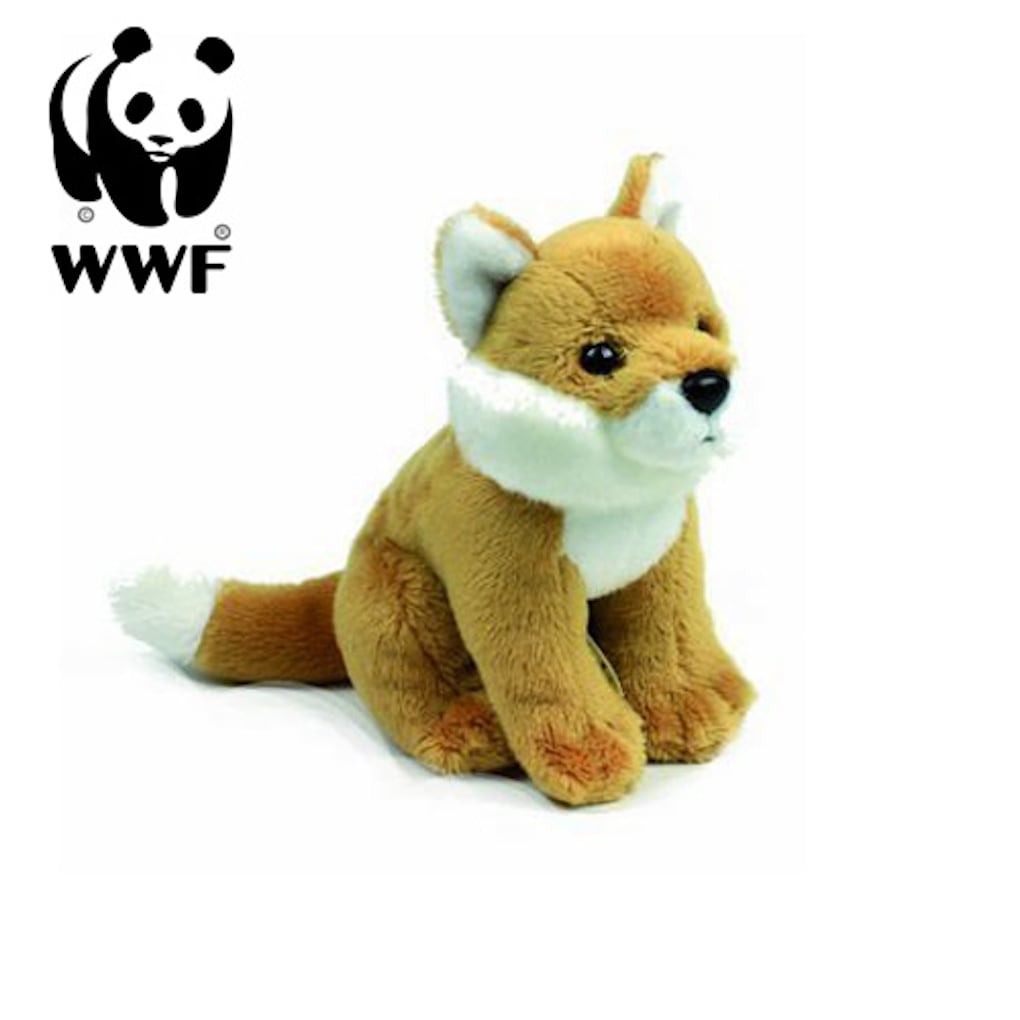 Pl&uuml;schtier Fuchs (10cm) lebensecht Kuscheltier Stofftier - Bild 1
