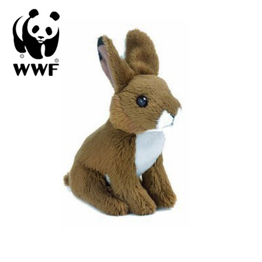 WWF - Pl&uuml;schtier - Hase (10cm)  lebensecht Kuscheltier Stofftier - Bild 1