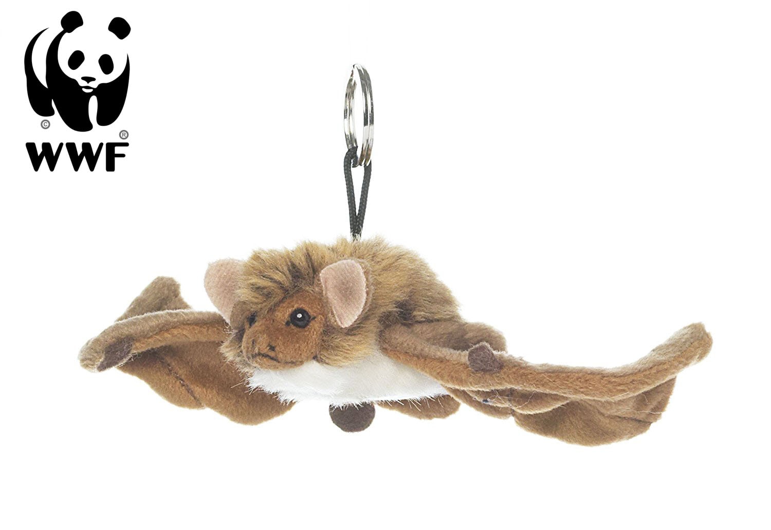 WWF Pl&uuml;schtier Fledermaus (23cm) lebensecht Kuscheltier Stofftier Bat zum aufh&auml;ngen - Bild 1