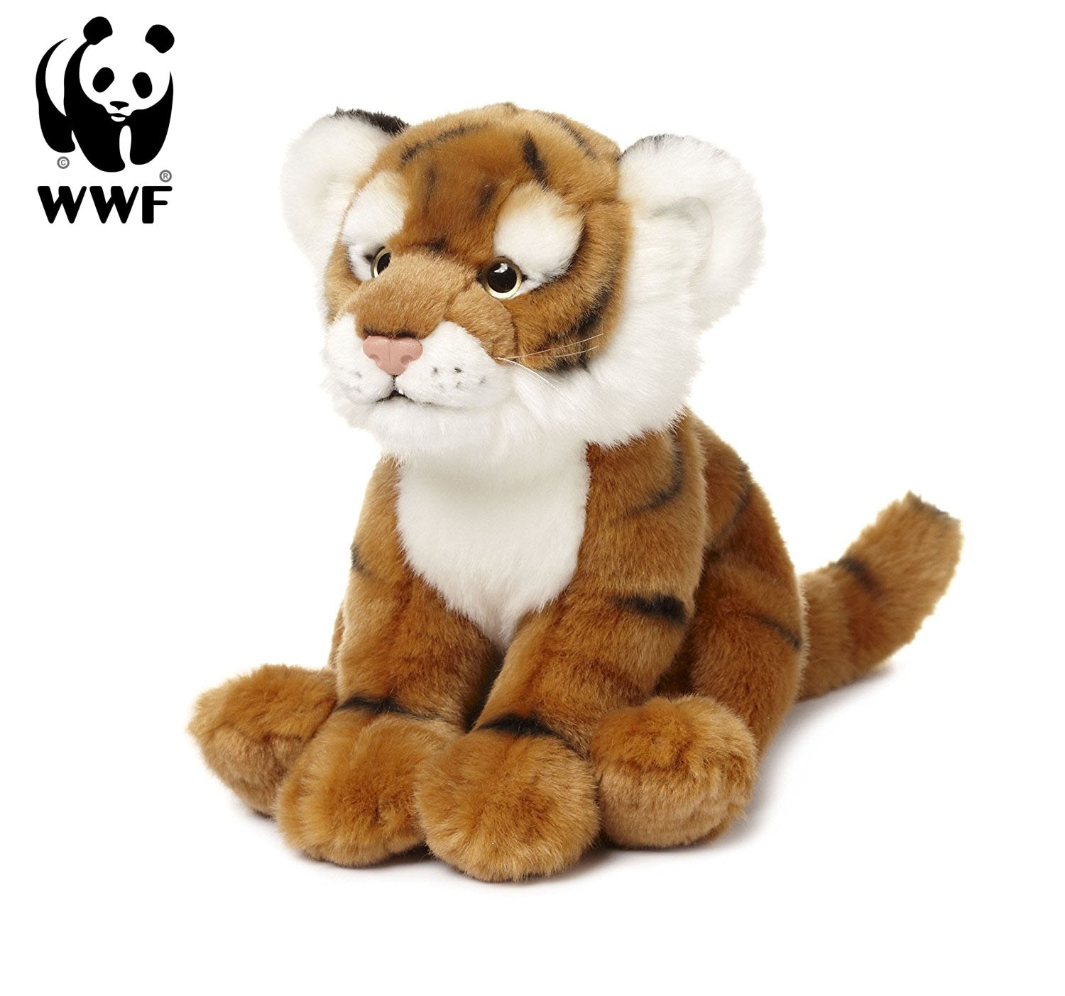 WWF - Pl&uuml;schtier - Tiger (23cm) lebensecht Kuscheltier Stofftier - Bild 1