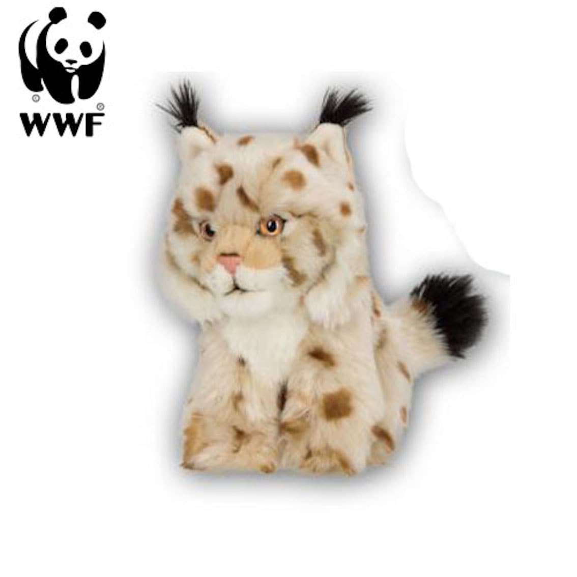 WWF - Pl&uuml;schtier - Luchs (hellbraun, 15cm)  lebensecht Kuscheltier Stofftier - Bild 1