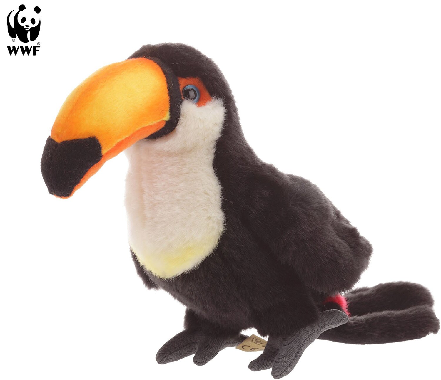 WWF Pl&uuml;schtier Tukan (18cm) Kuscheltier Stofftier Vogel lebensecht - Bild 1