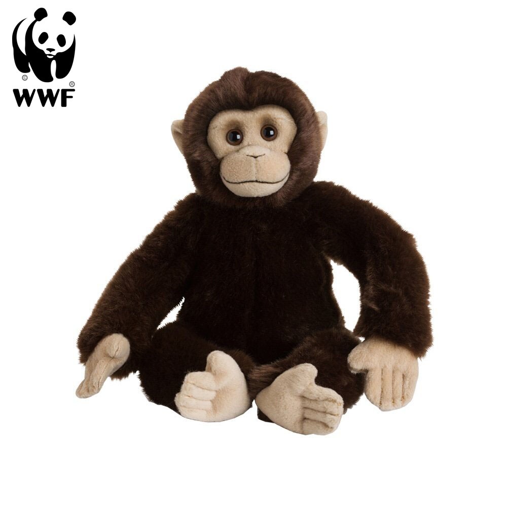 WWF Pl&uuml;schtier Schimpanse (30cm) Kuscheltier Stofftier - Bild 1