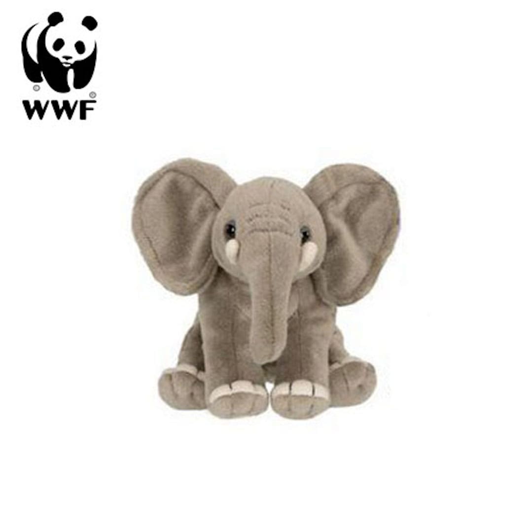 WWF Pl&uuml;schtier Elefant (14cm) lebensecht Kuscheltier Stofftier Elephant - Bild 1