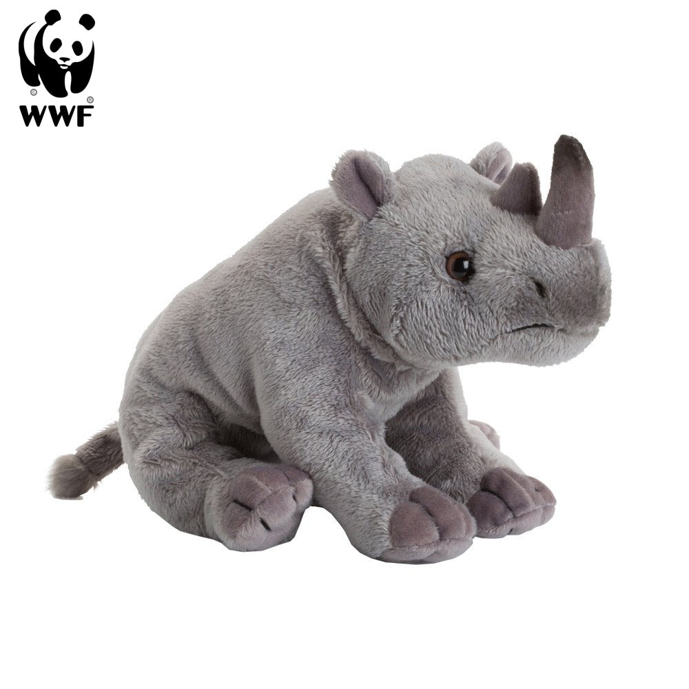 WWF - Pl&uuml;schtier - Nashorn (18cm) lebensecht Kuscheltier Stofftier - Bild 1