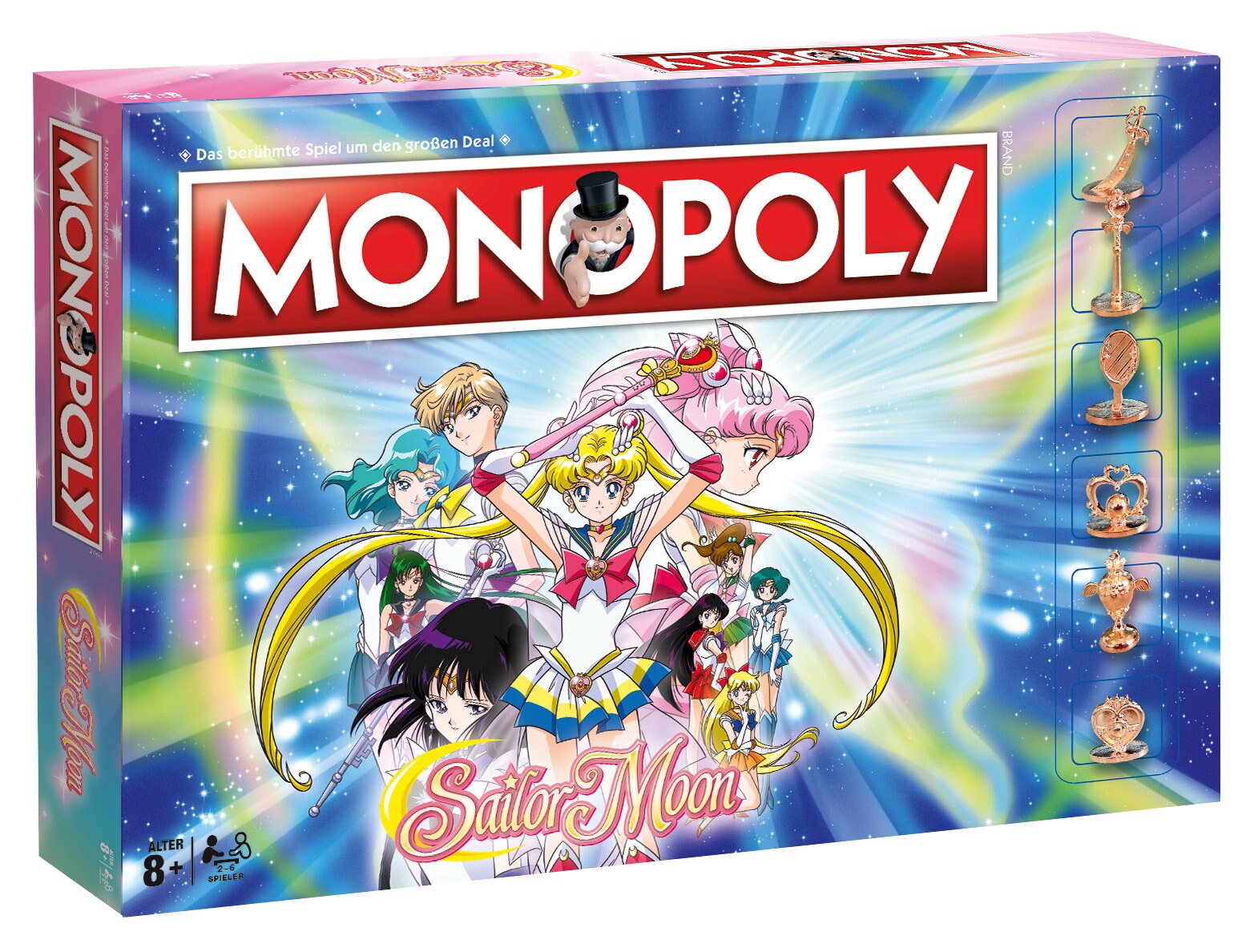 Monopoly Sailor Moon Edition Spiel Gesellschaftsspiel Brettspiel - Bild 1
